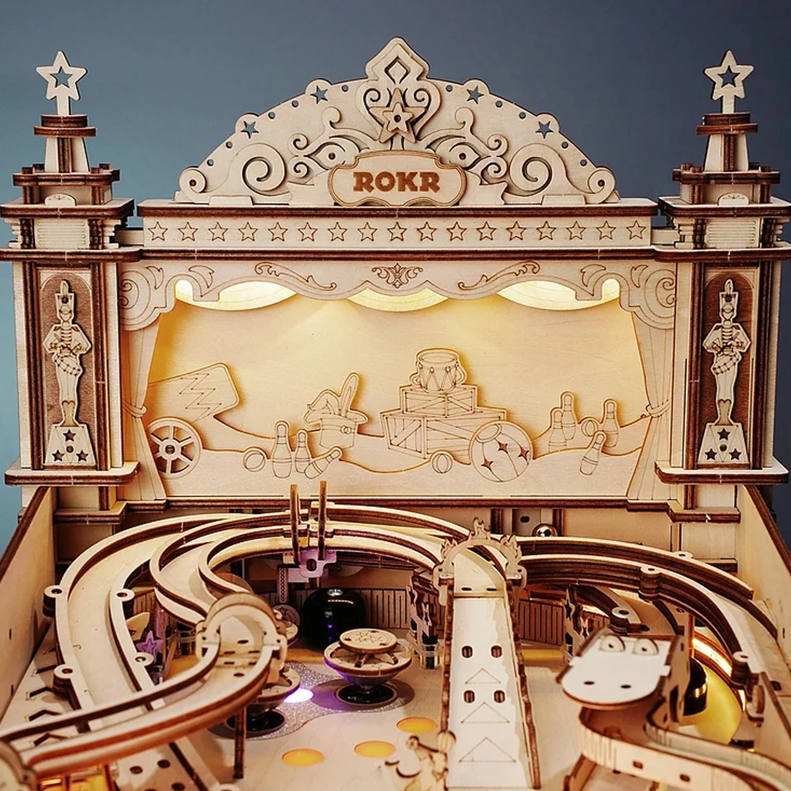 Robotime 3D Pinball Machine EG01 - Image 4