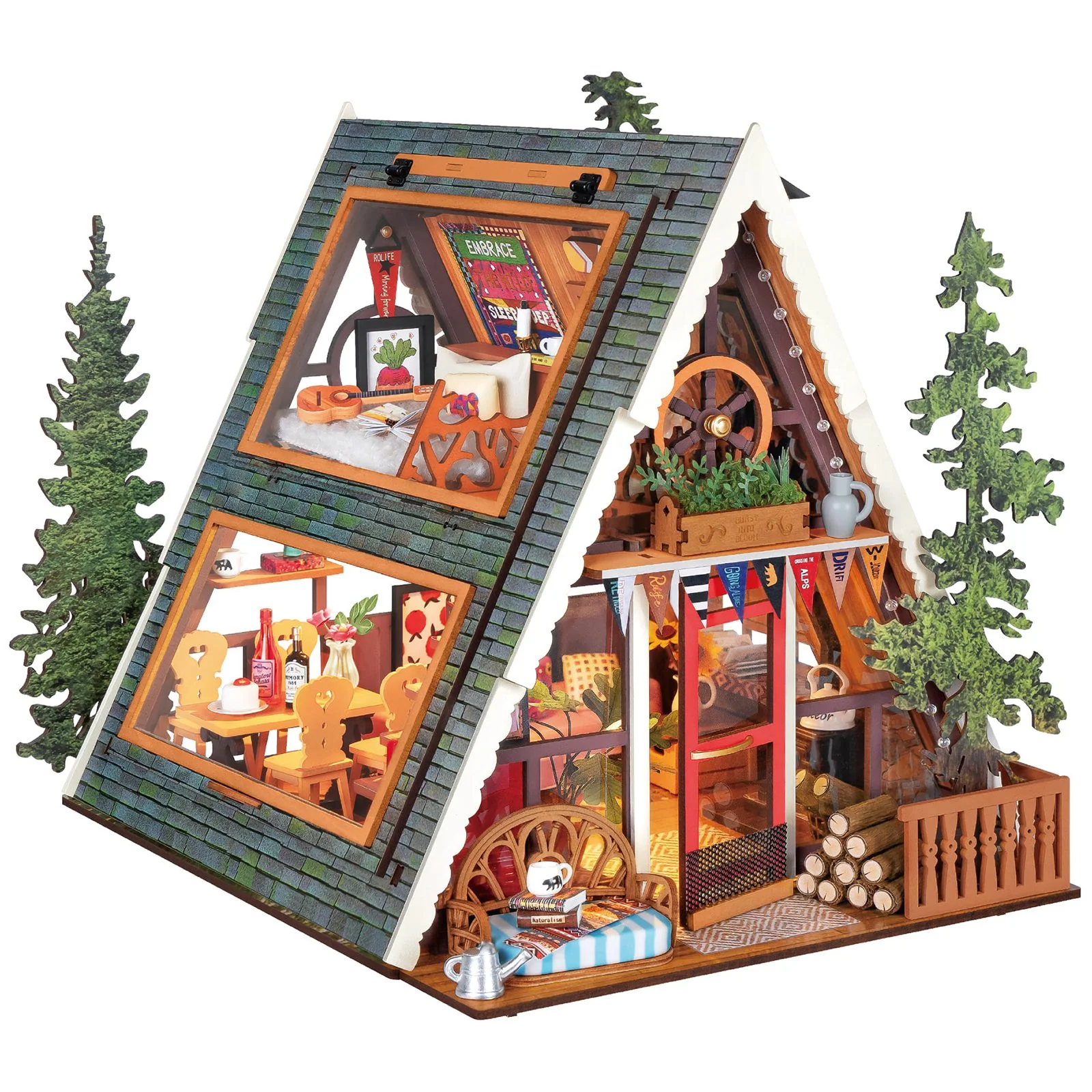 Robotime A-Frame Cabin DG181