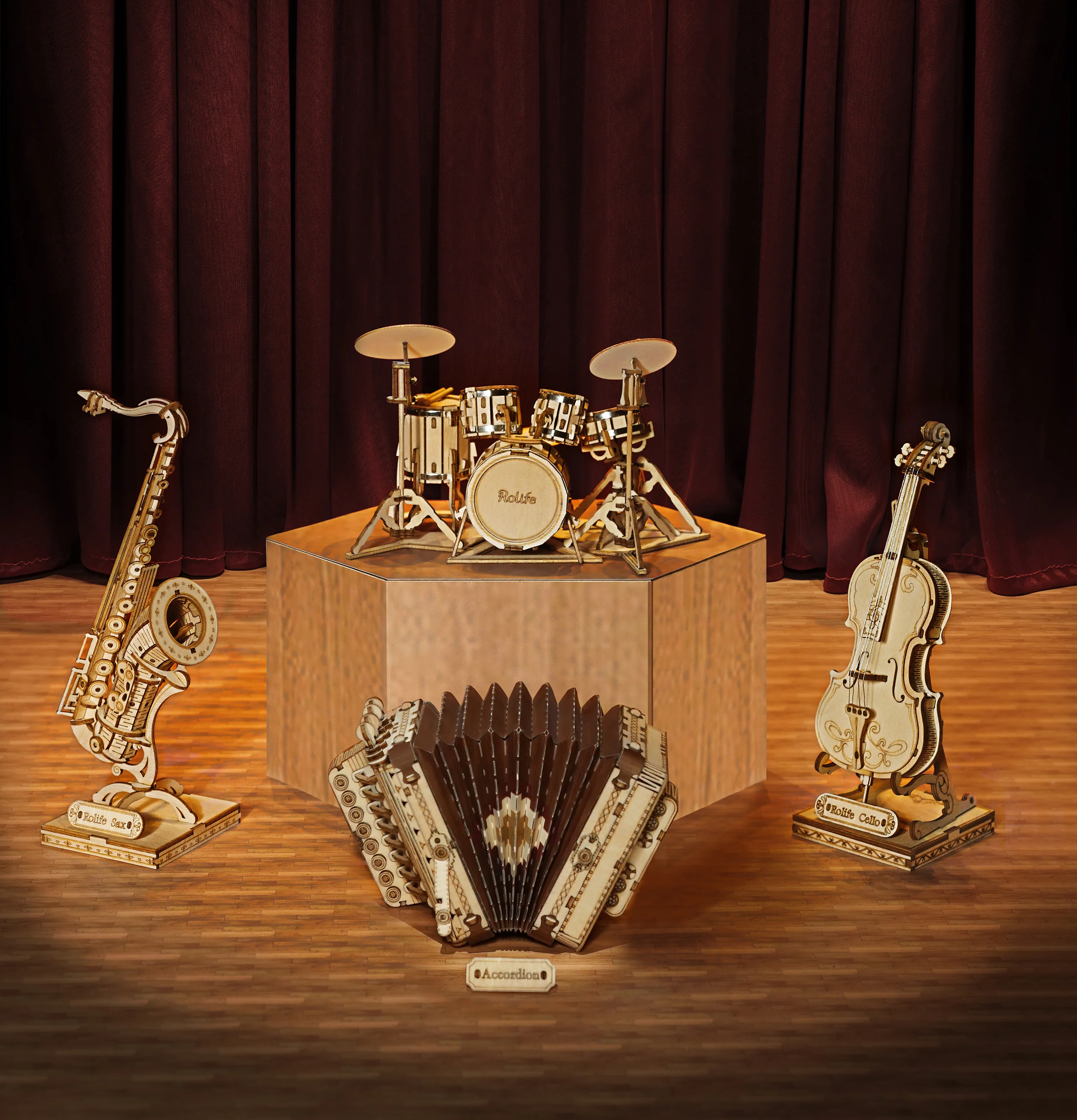 Robotime Accordeon TG410 - Image 4