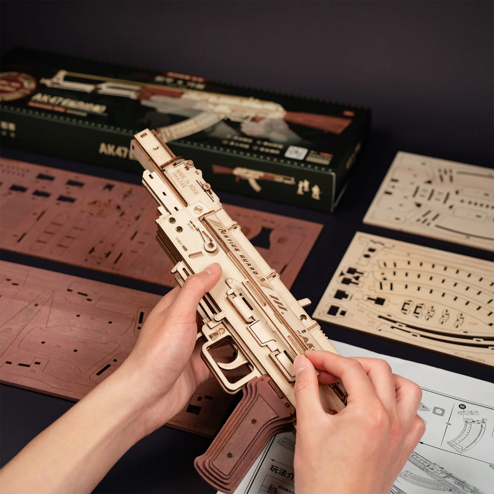 Robotime Automatic Rifle AK-47 LQ901 - Image 7