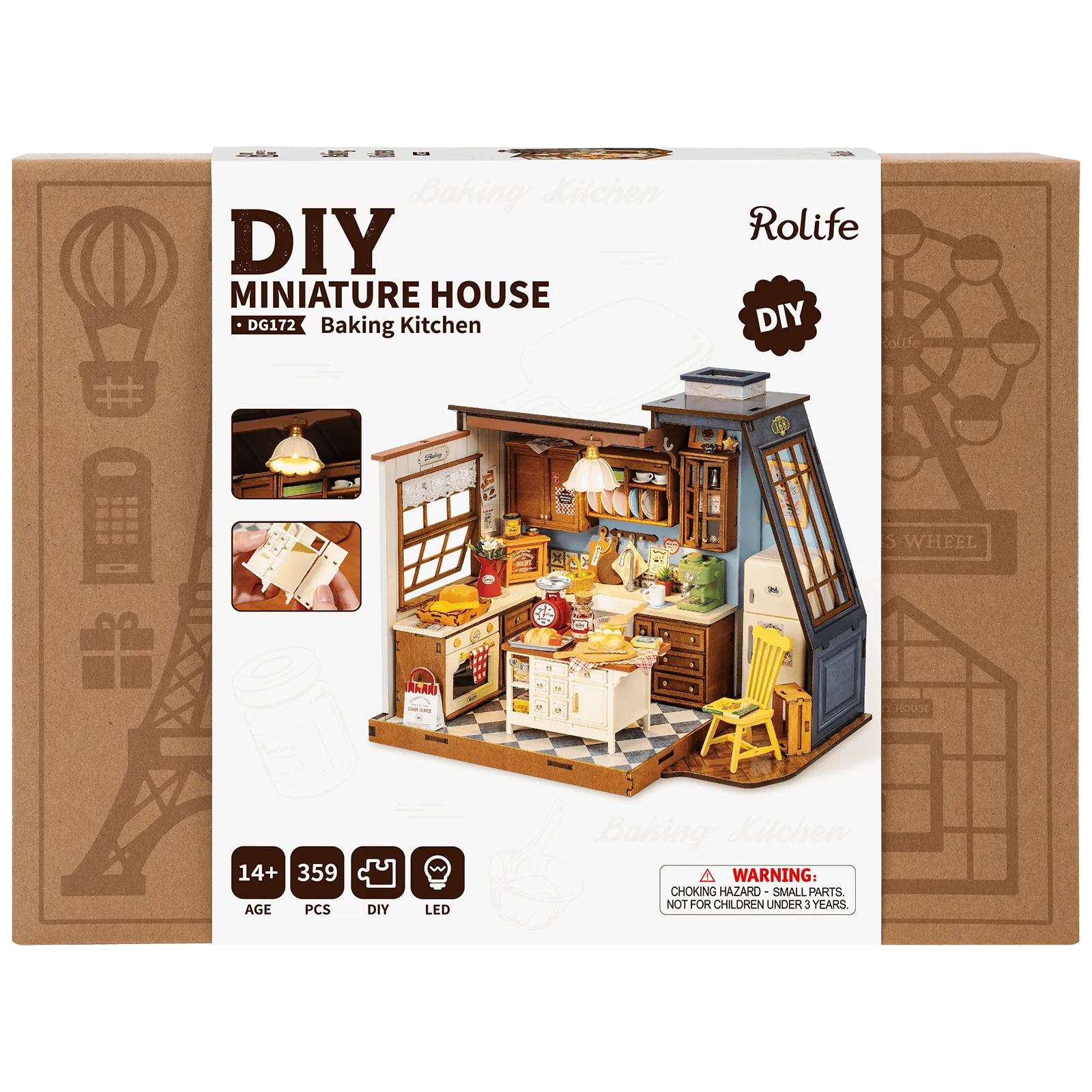 Robotime Baking Kitchen DG172 - Image 2