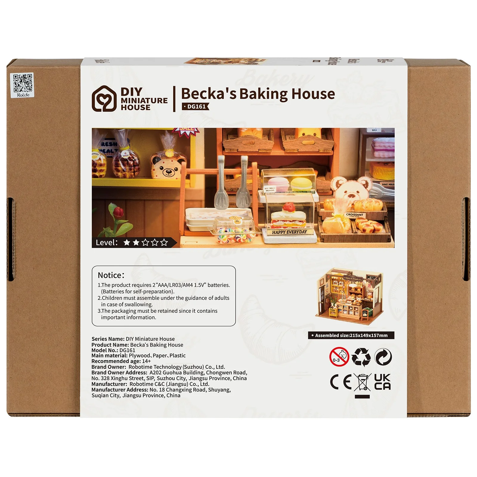 Robotime Becka's Baking House DG161 - Image 3