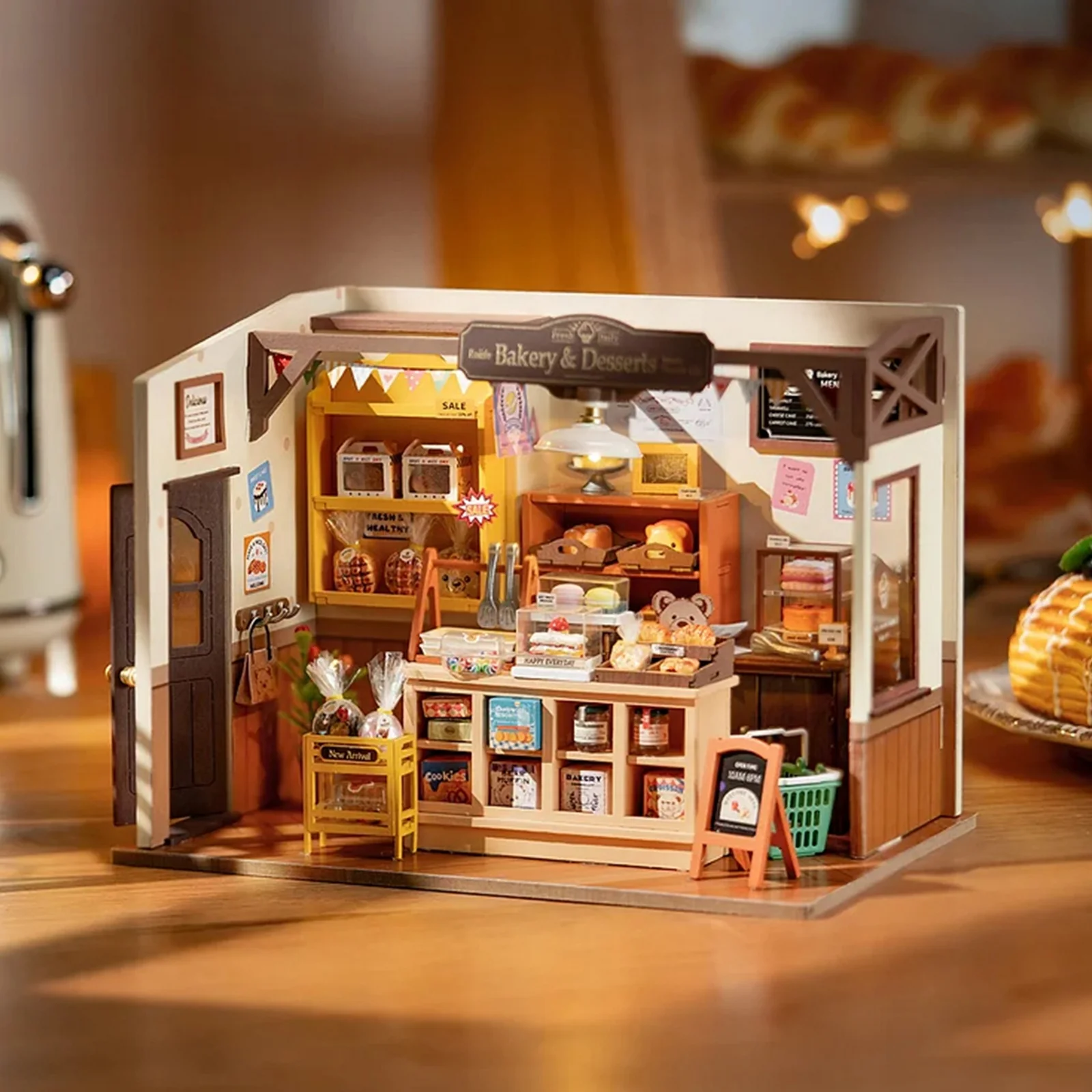 Robotime Becka's Baking House DG161 - Image 8