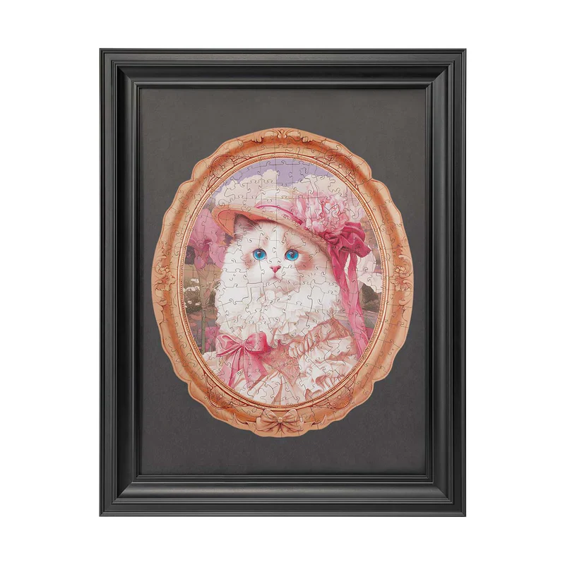 Robotime Black Vintage Puzzle Frame TAK002 - Image 3