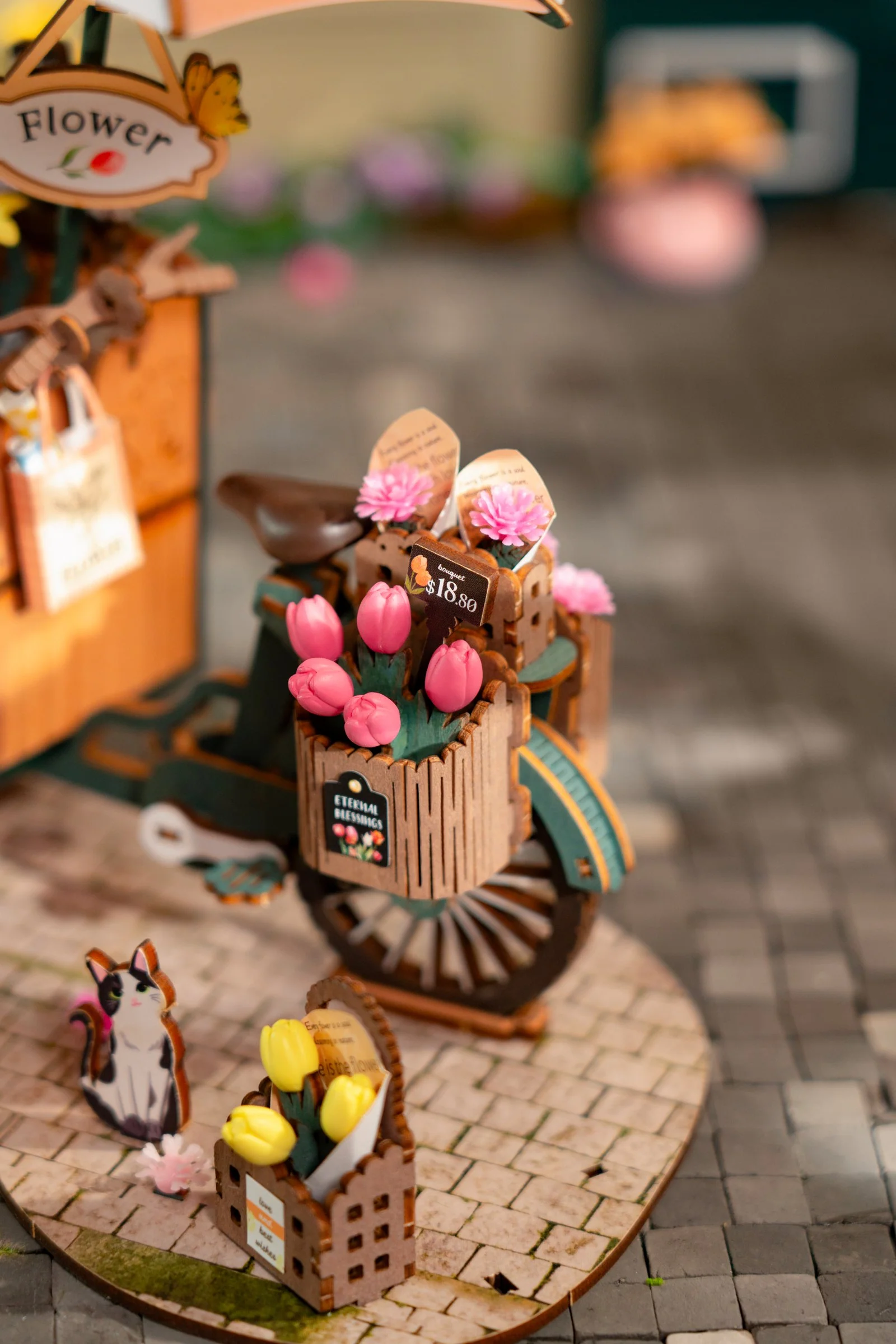 Robotime Blossom Cart TGS03 - Image 4