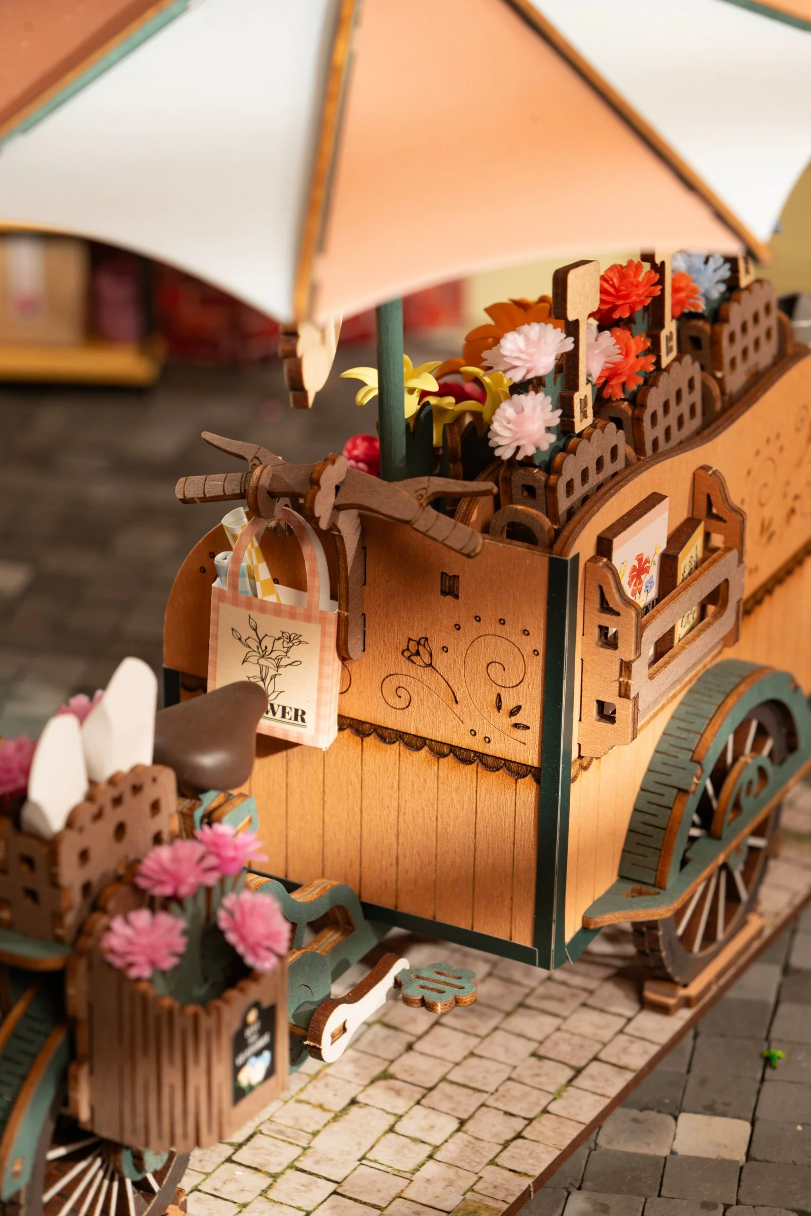 Robotime Blossom Cart TGS03 - Image 5