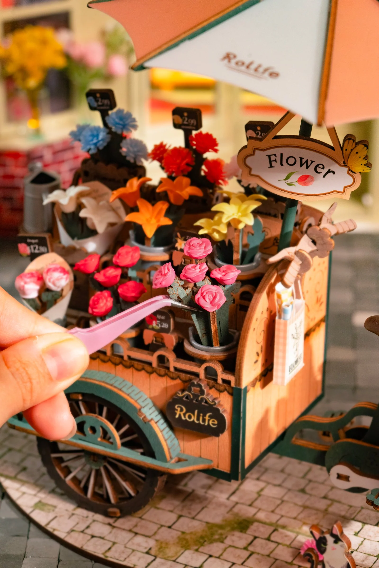 Robotime Blossom Cart TGS03 - Image 6