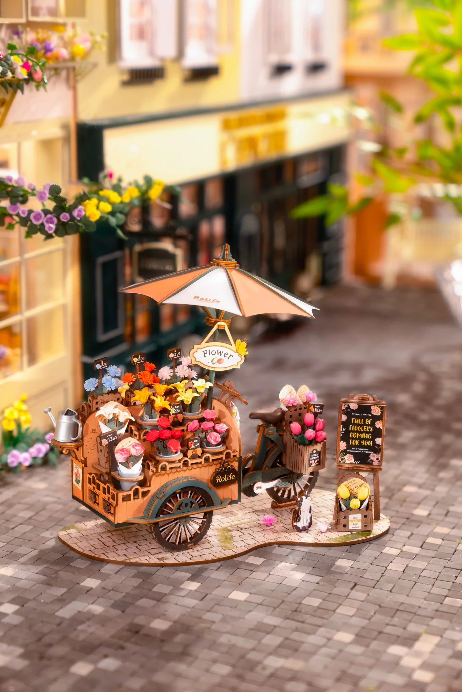 Robotime Blossom Cart TGS03 - Image 7