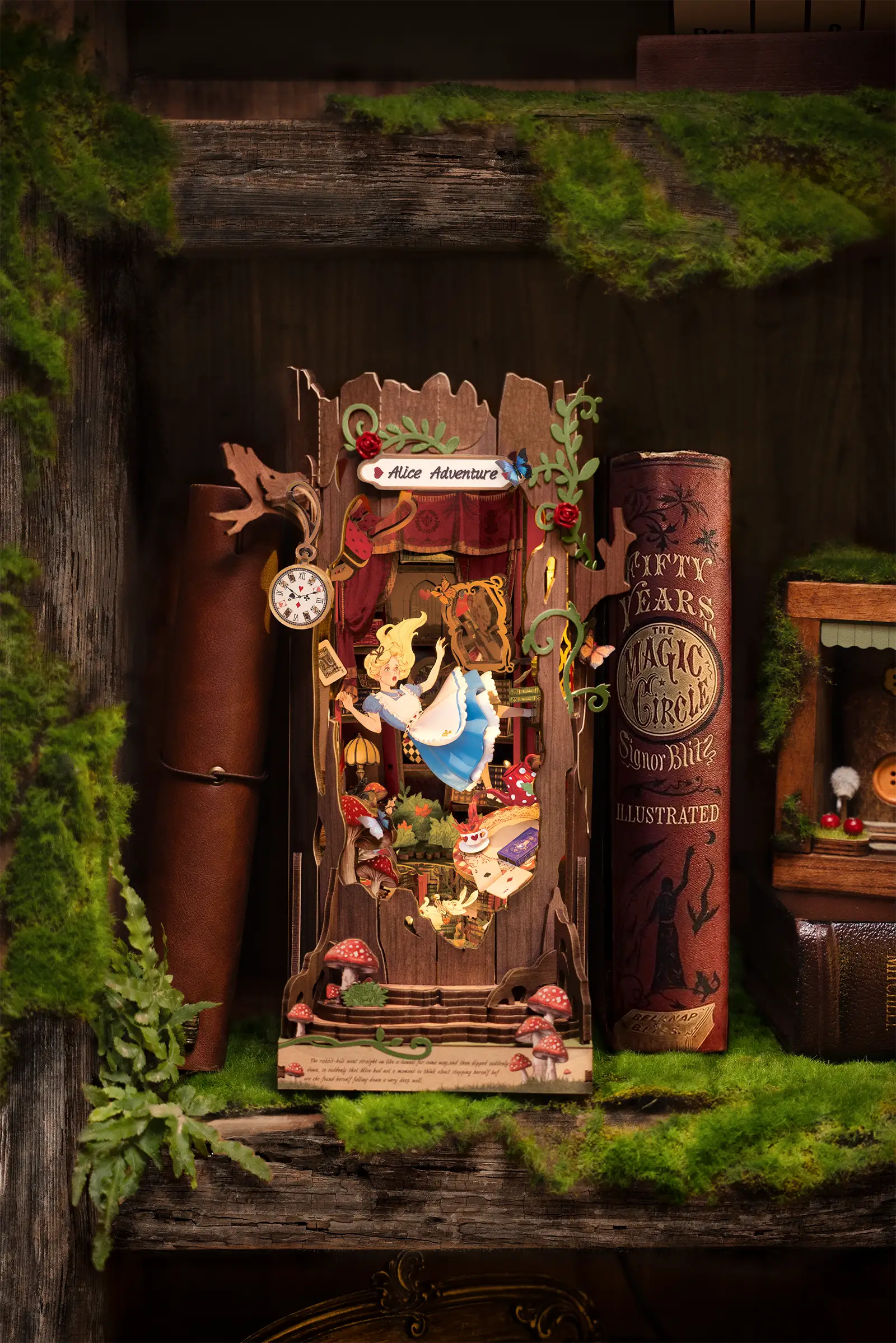 Robotime Book Nook Alice Adventure TGB12 - Image 10