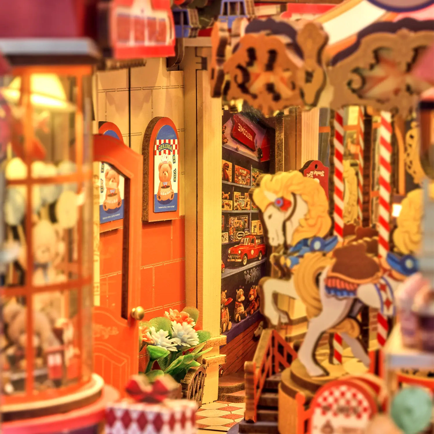 Robotime Book Nook Fairytale Amusement Park TGB17 - Image 4
