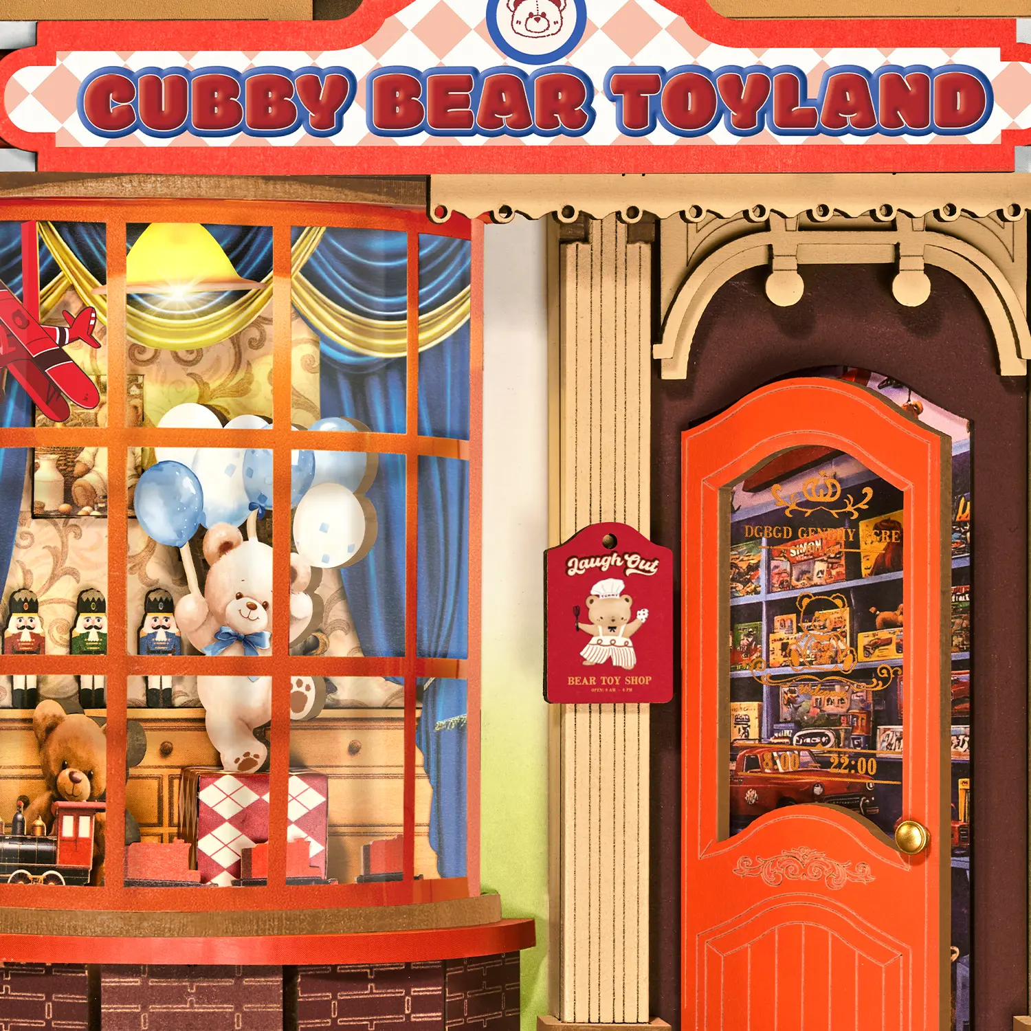 Robotime Book Nook Fairytale Amusement Park TGB17 - Image 5