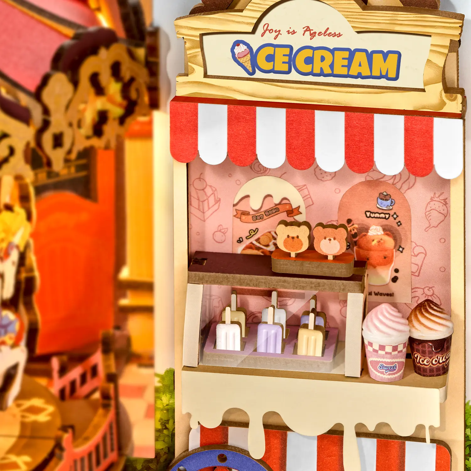 Robotime Book Nook Fairytale Amusement Park TGB17 - Image 7