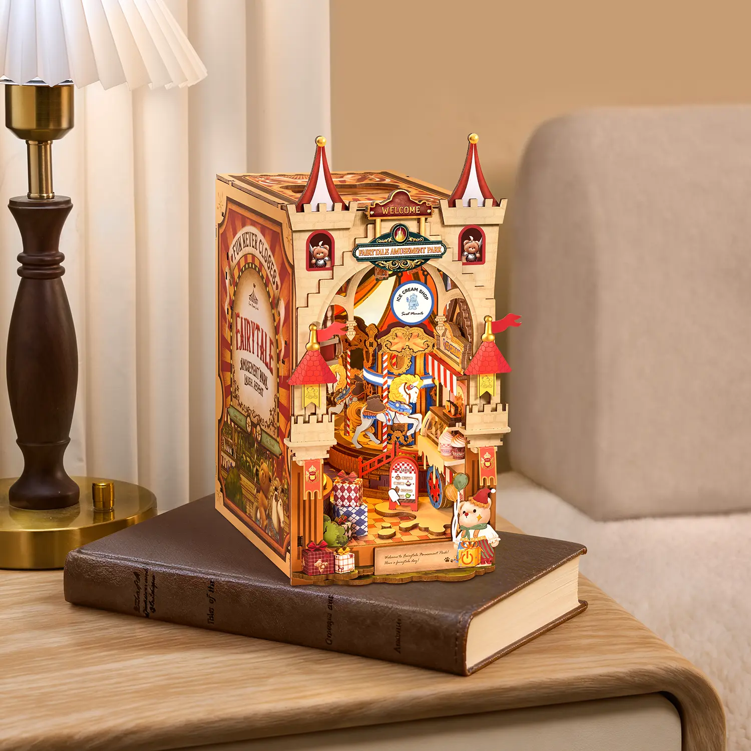 Robotime Book Nook Fairytale Amusement Park TGB17 - Image 8