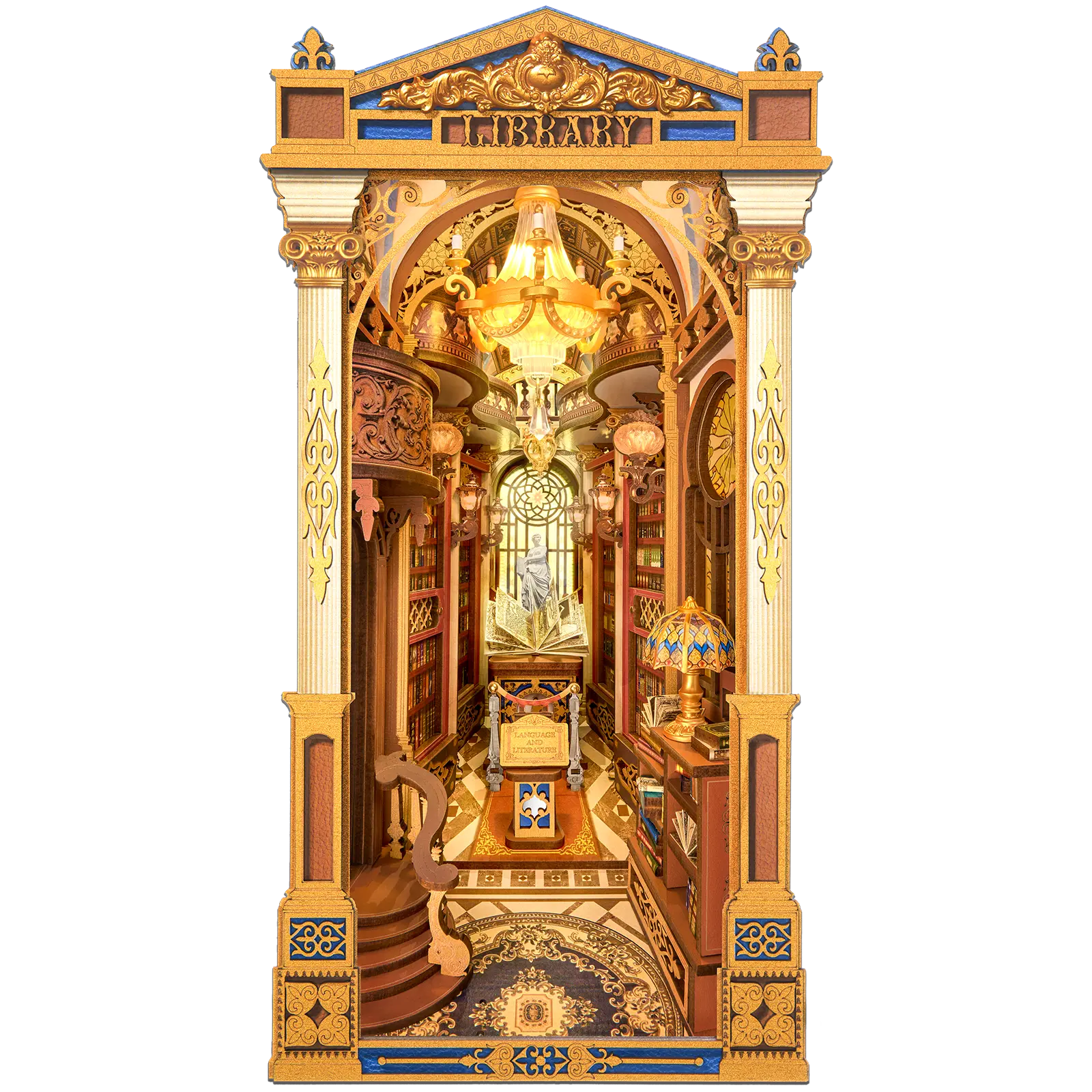Robotime Book Nook Library of Wonders TGB16
