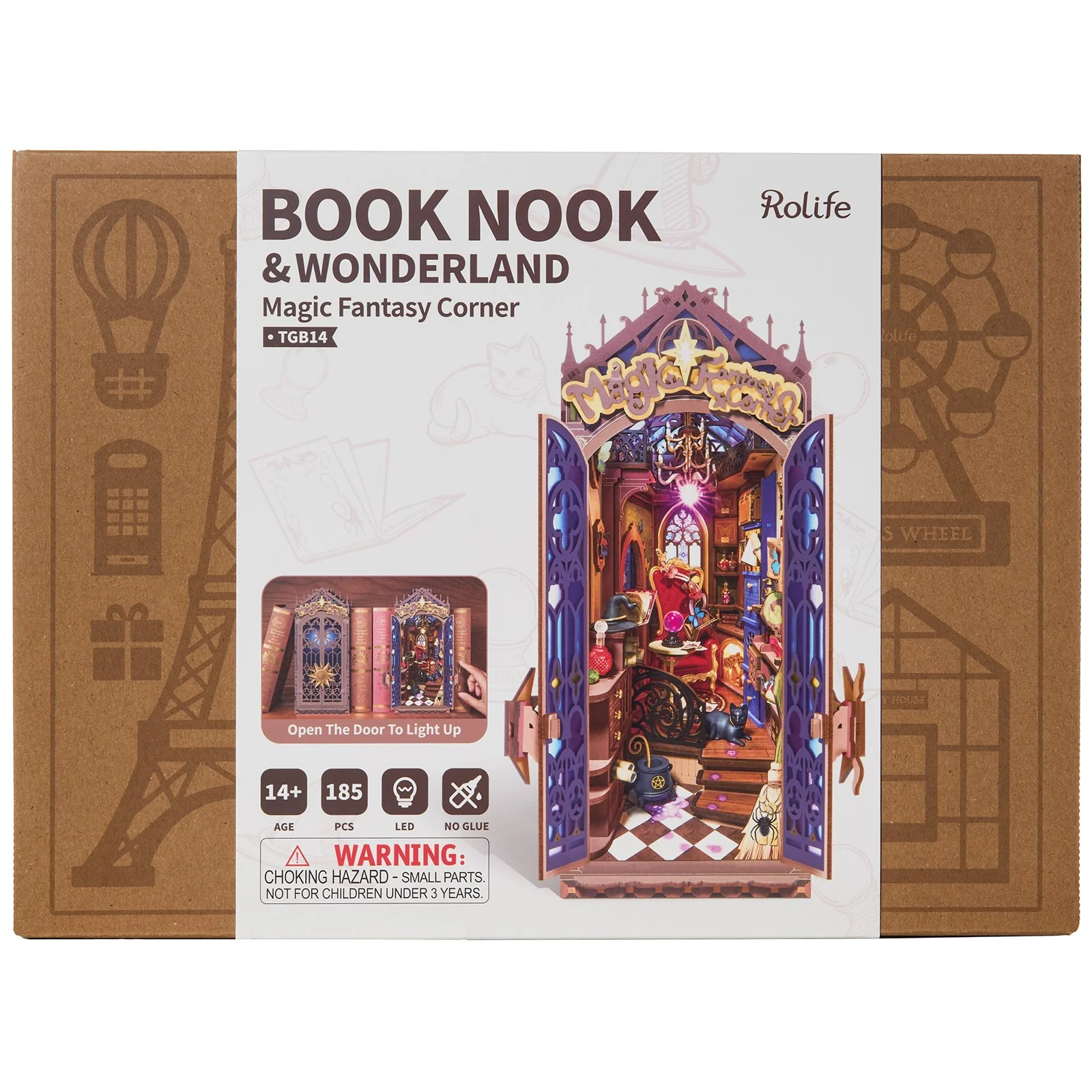 Robotime Book Nook Magic Fantasy Corner TGB14 - Image 2