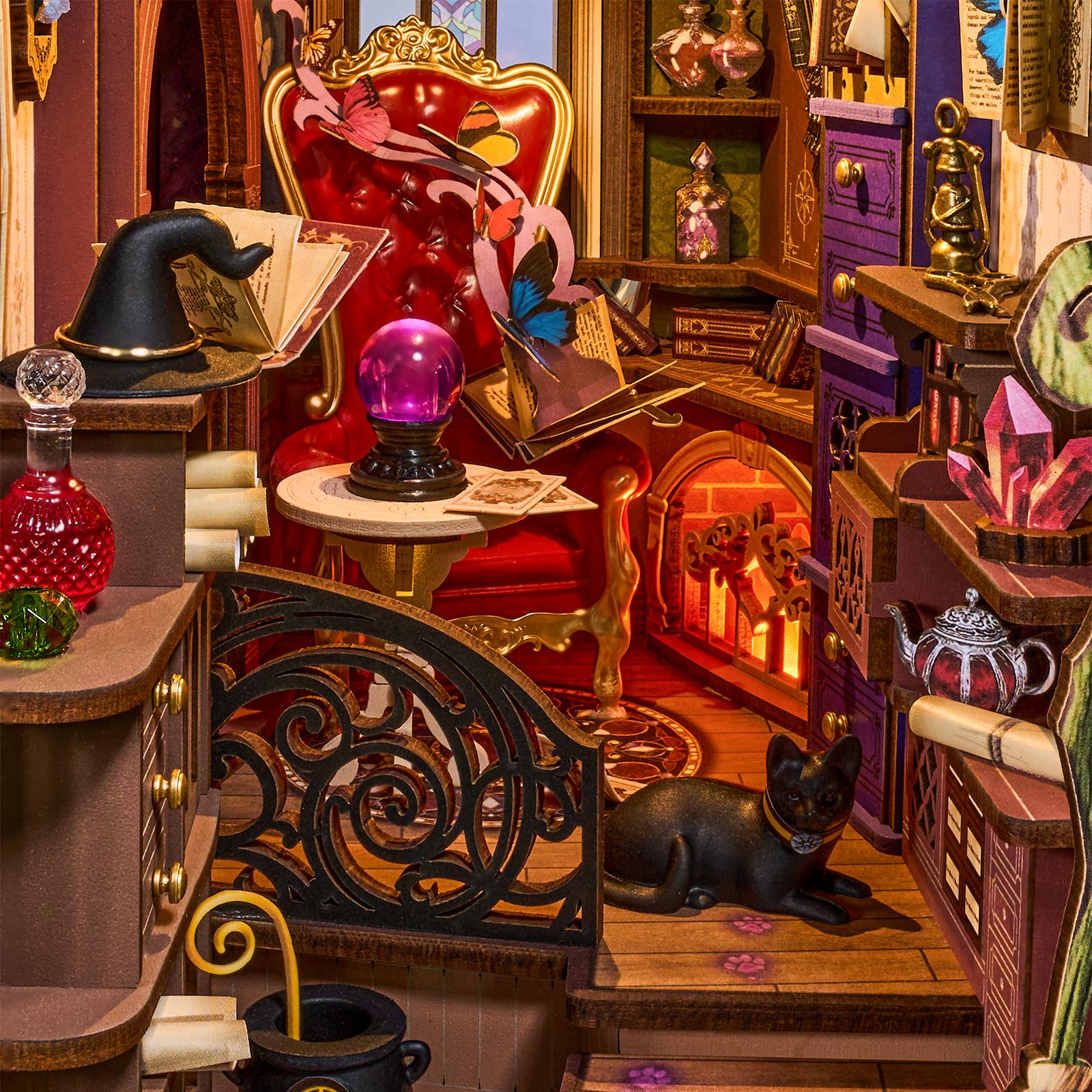 Robotime Book Nook Magic Fantasy Corner TGB14 - Image 4