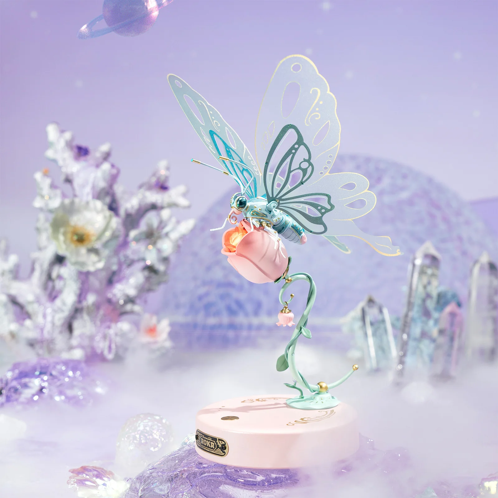 Robotime Butterfly (Pink) MI05P - Image 8