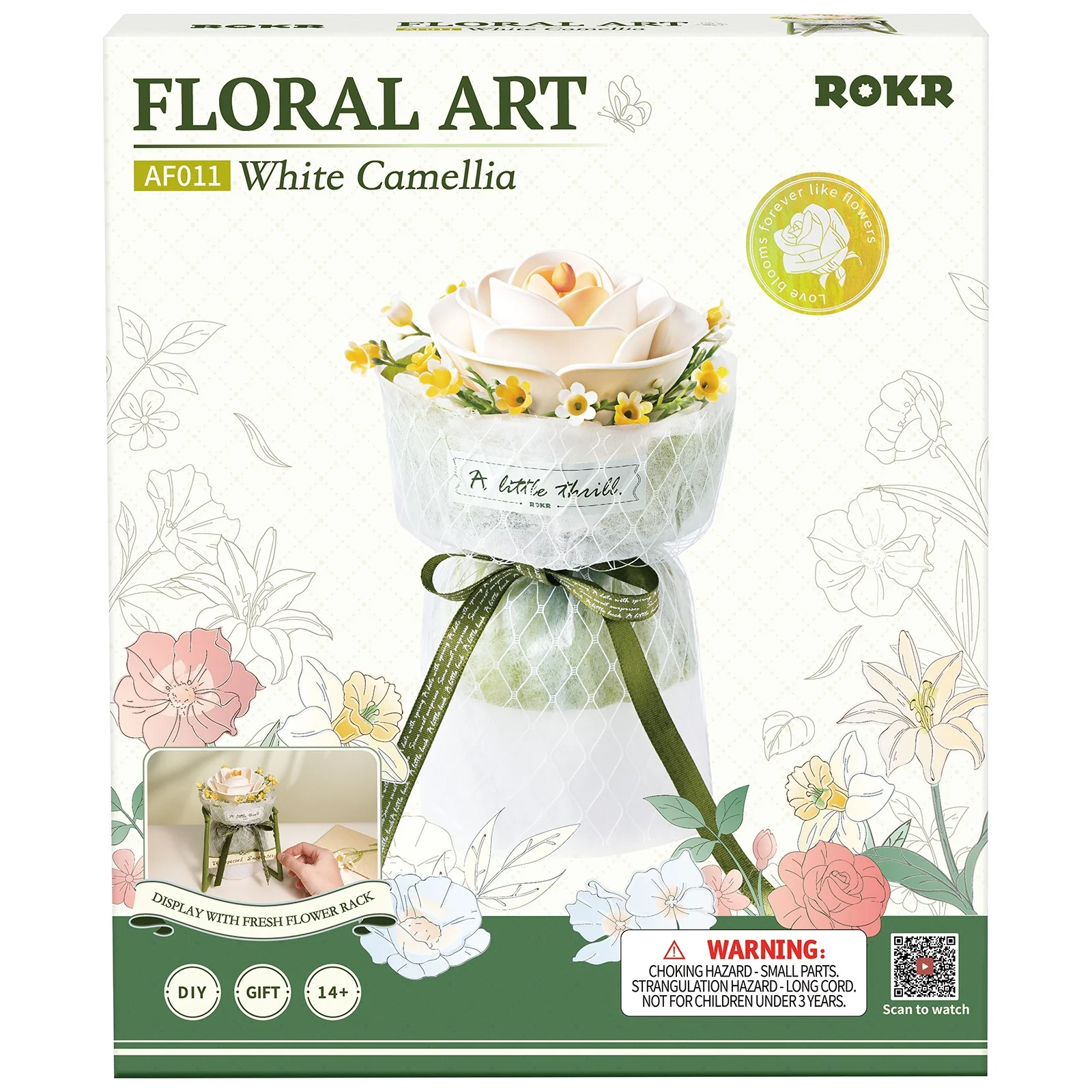 Robotime Camellia AF011 - Image 2