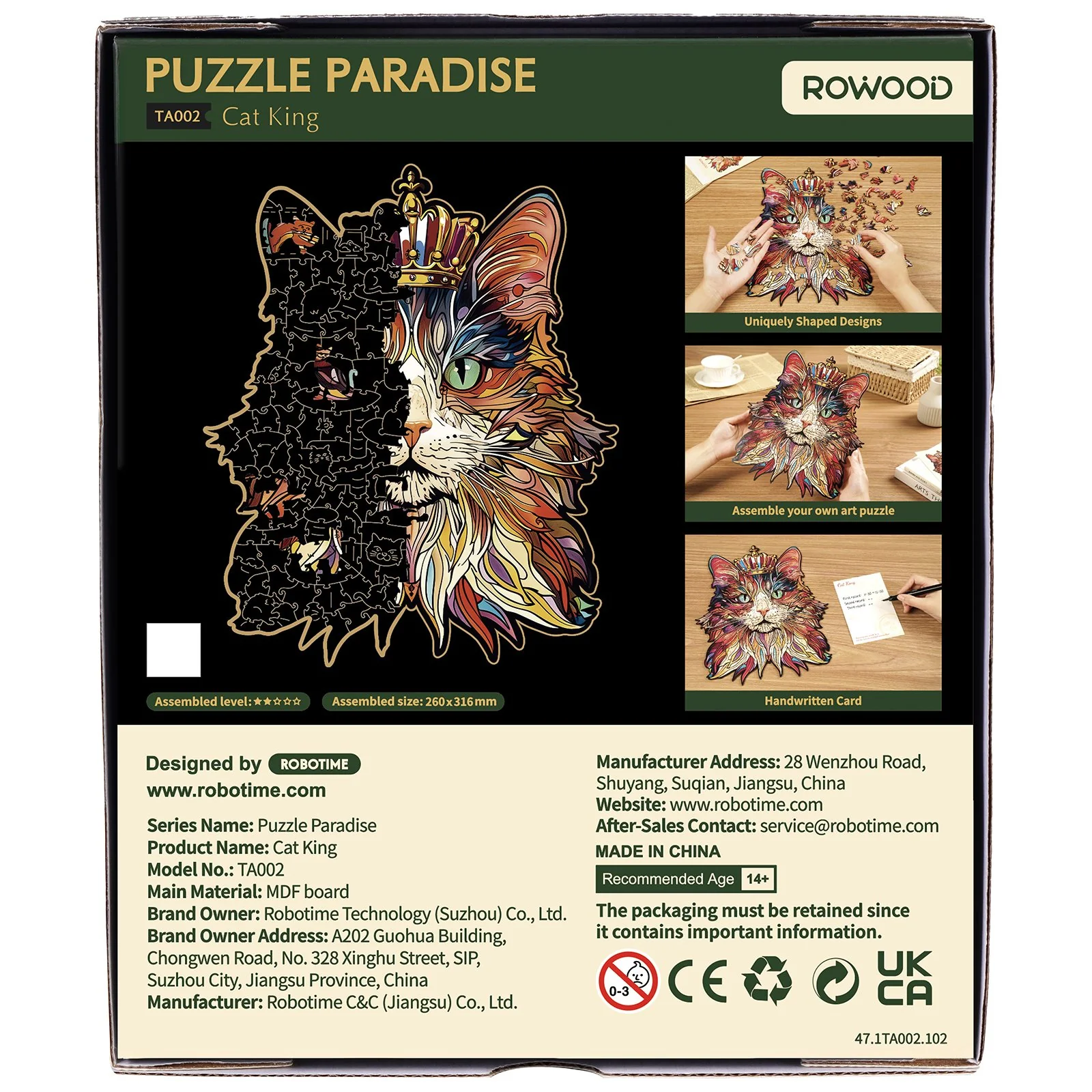 Robotime Cat King TA002 - Image 3