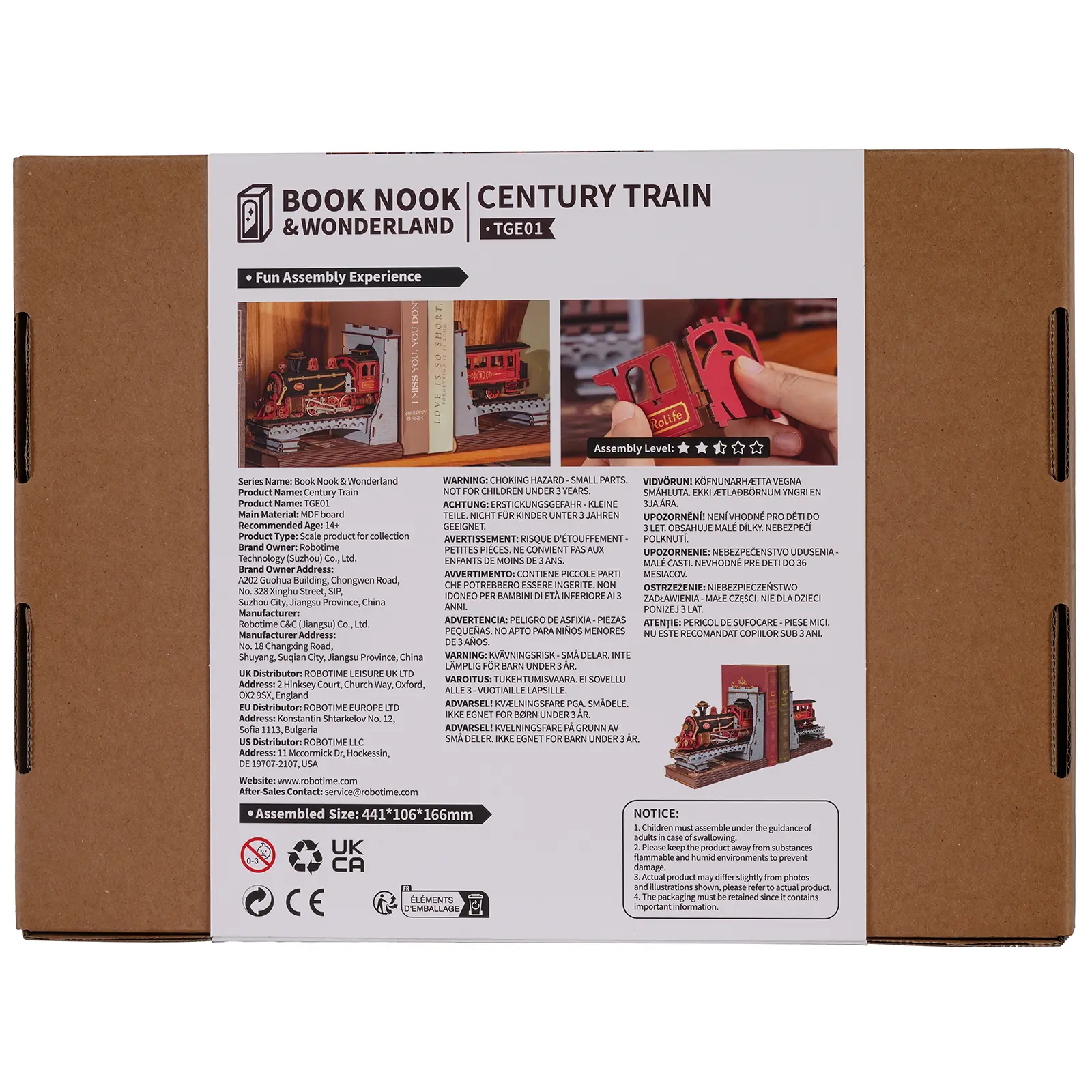 Robotime Century Train TGE01 - Image 3