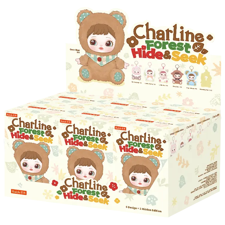 Robotime Charline's Forest Hide & Seek Plush Pendant (Blind Box) MXAXX - Image 11