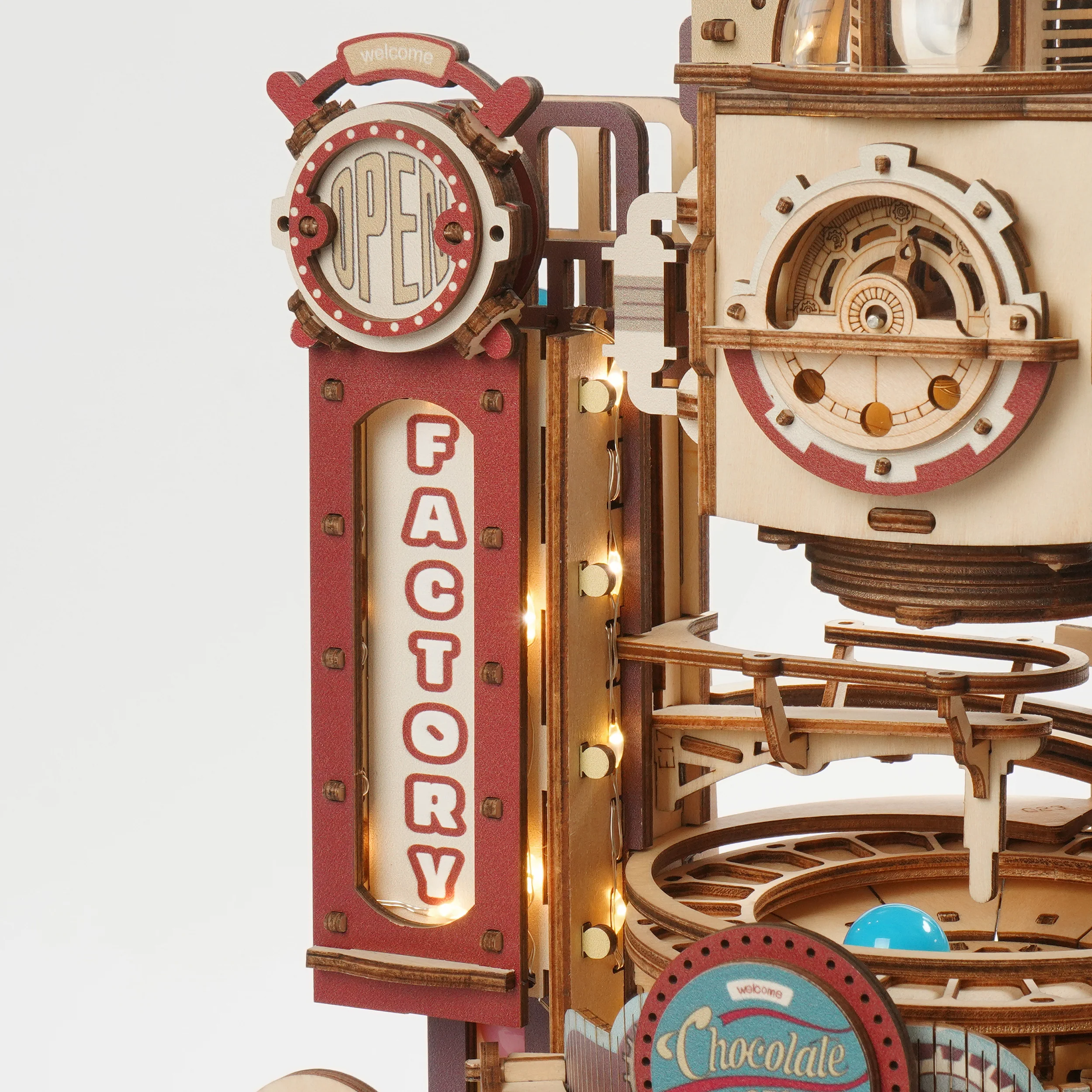 Robotime Chocolate Factory Marble Run LGA02 - Image 5