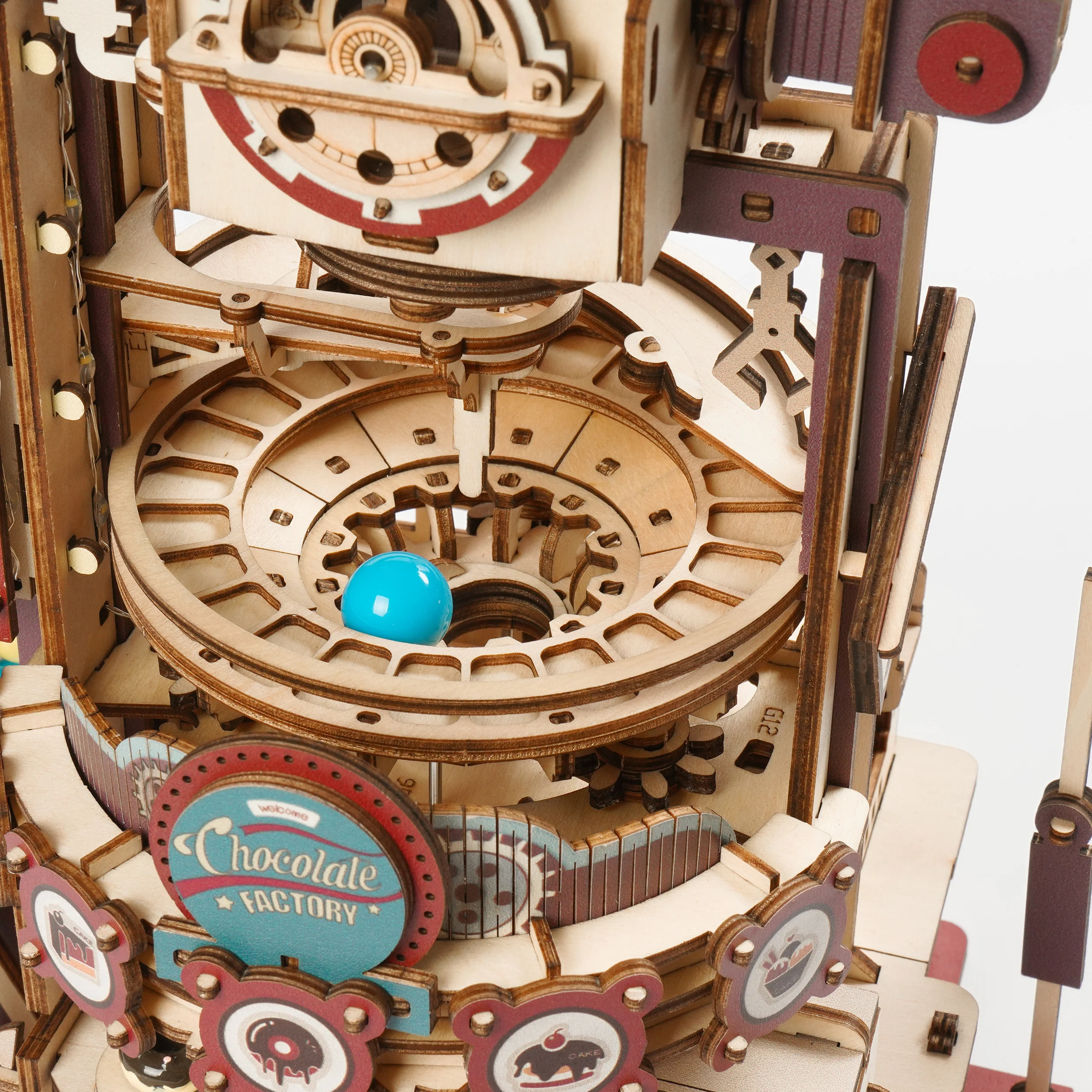 Robotime Chocolate Factory Marble Run LGA02 - Image 6