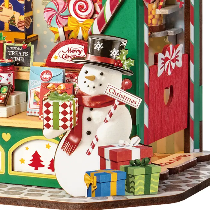 Robotime Christmas Candy Stand DS043 - Image 7