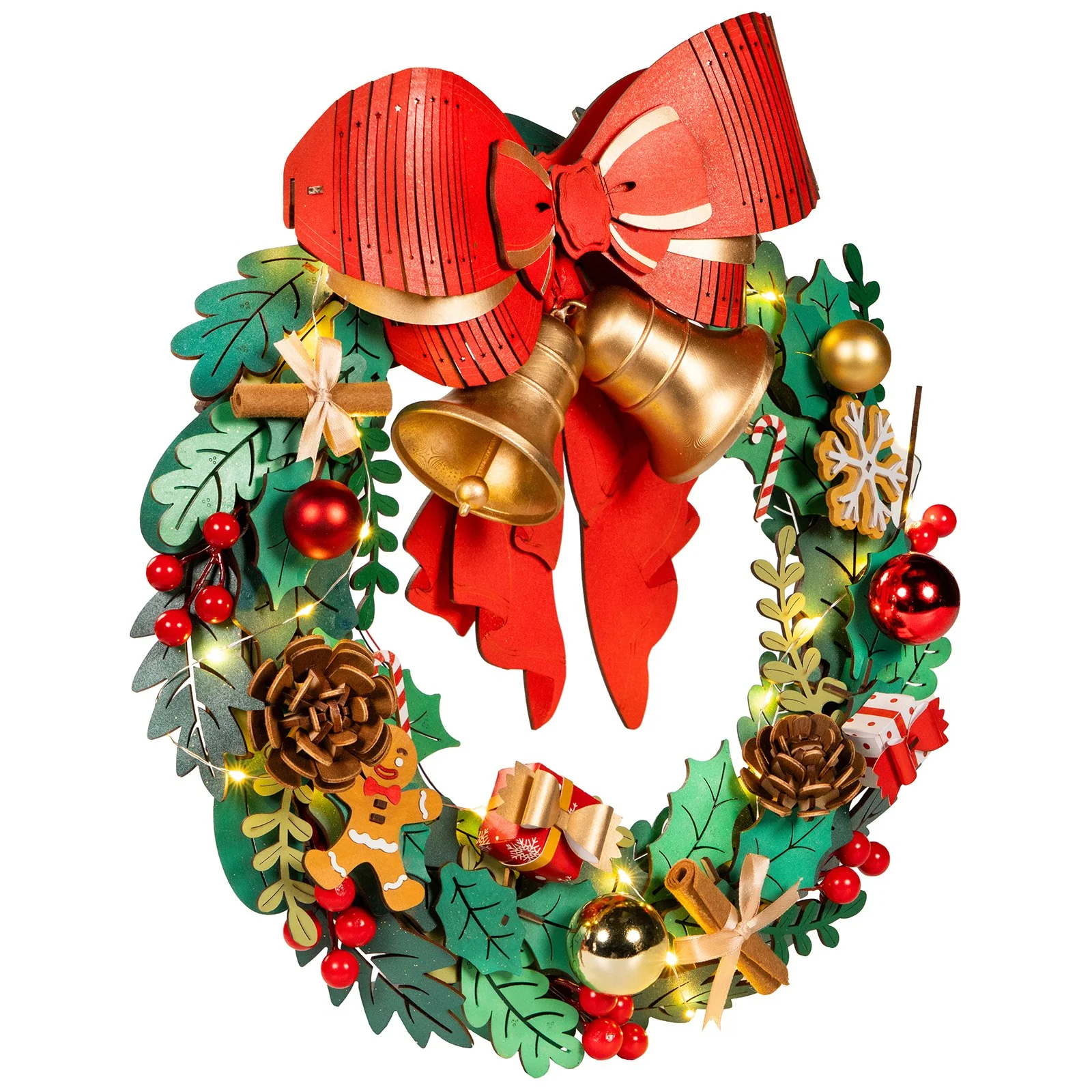Robotime Christmas Wreath TGL04 - Image 4