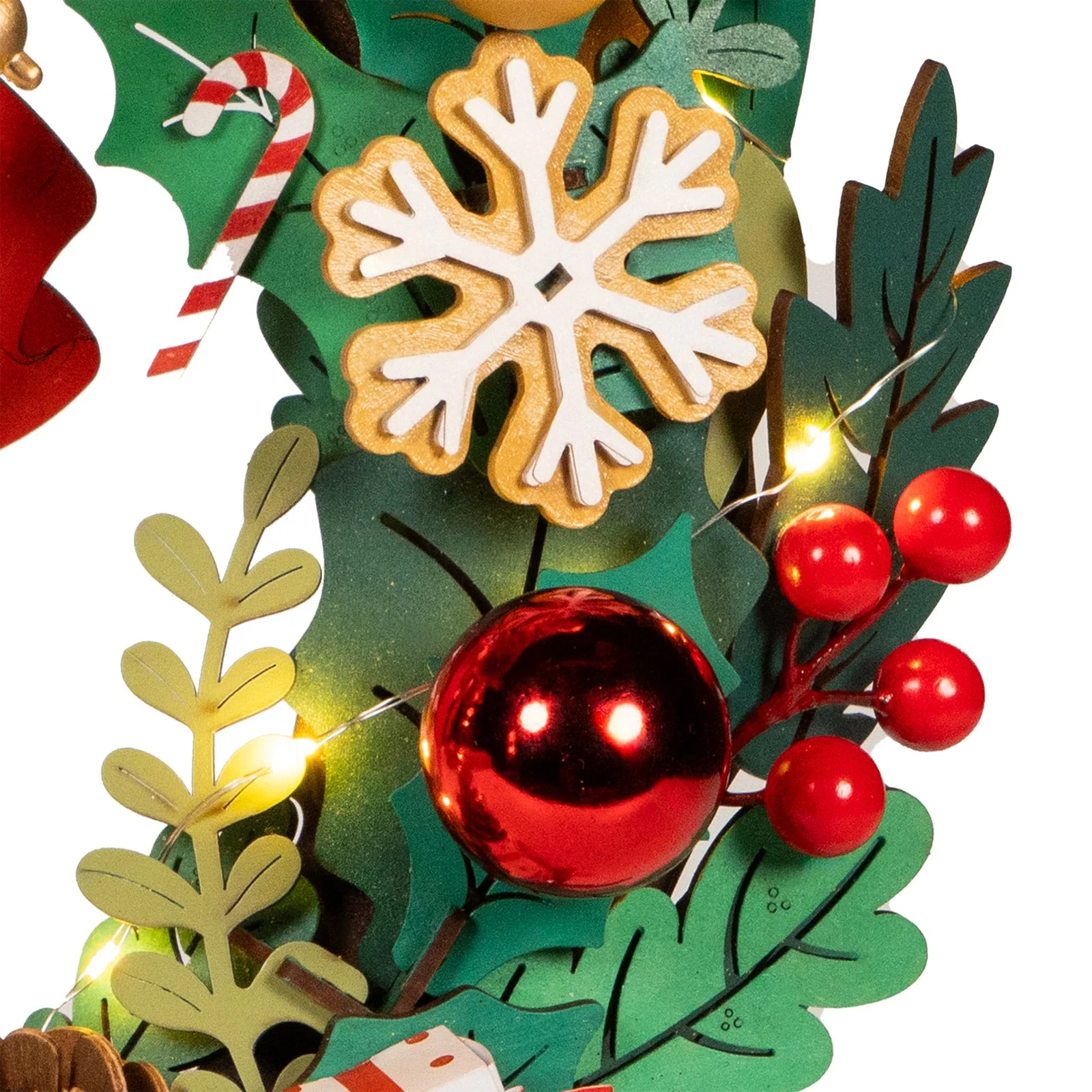 Robotime Christmas Wreath TGL04 - Image 6