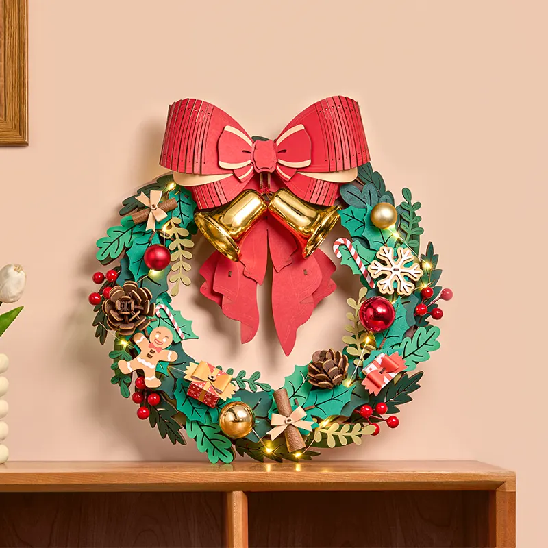 Robotime Christmas Wreath TGL04 - Image 9