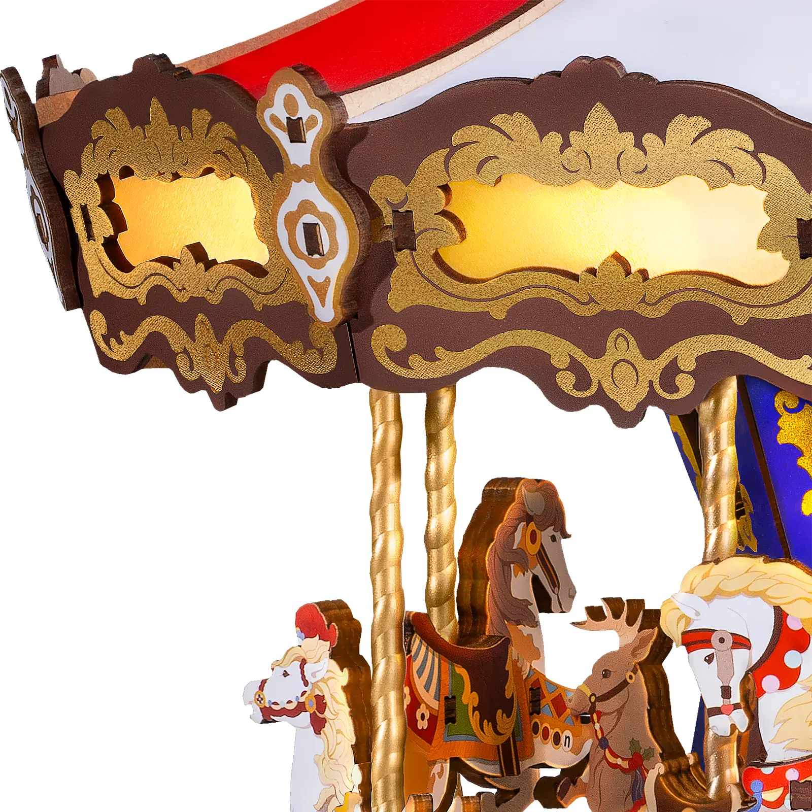 Robotime Classic Carousel AMC01 - Image 4