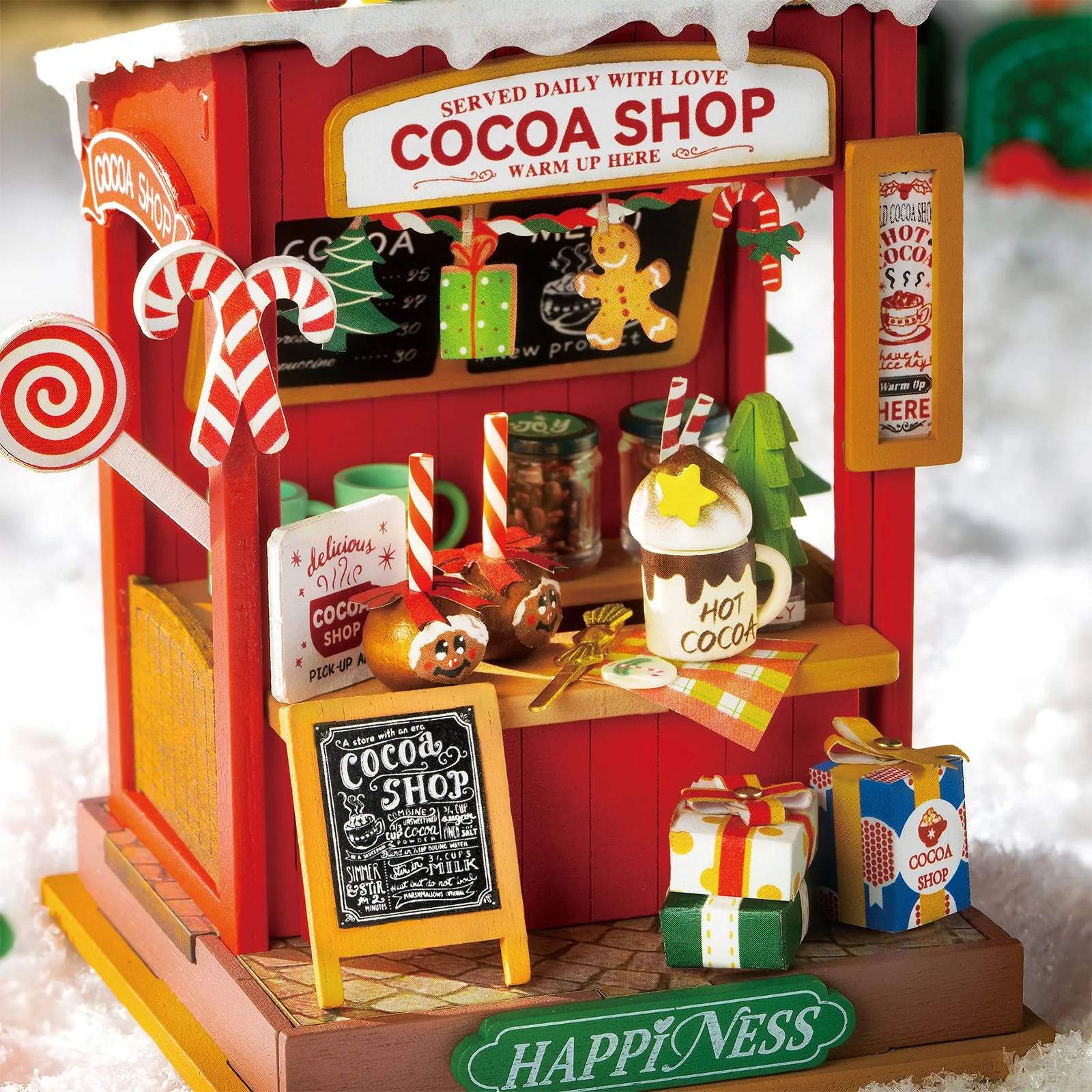 Robotime Cocoa Shop DS042 - Image 4