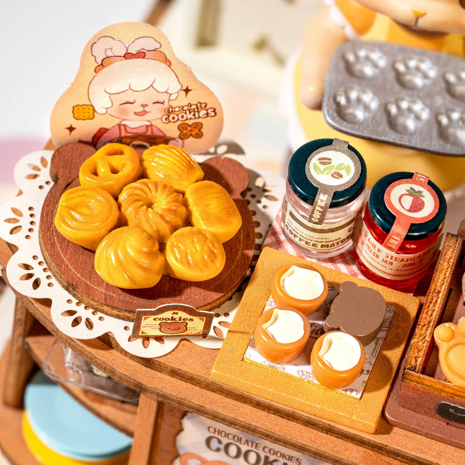 Robotime Cookii Bunny's Cookie Shop DG177 - Image 3