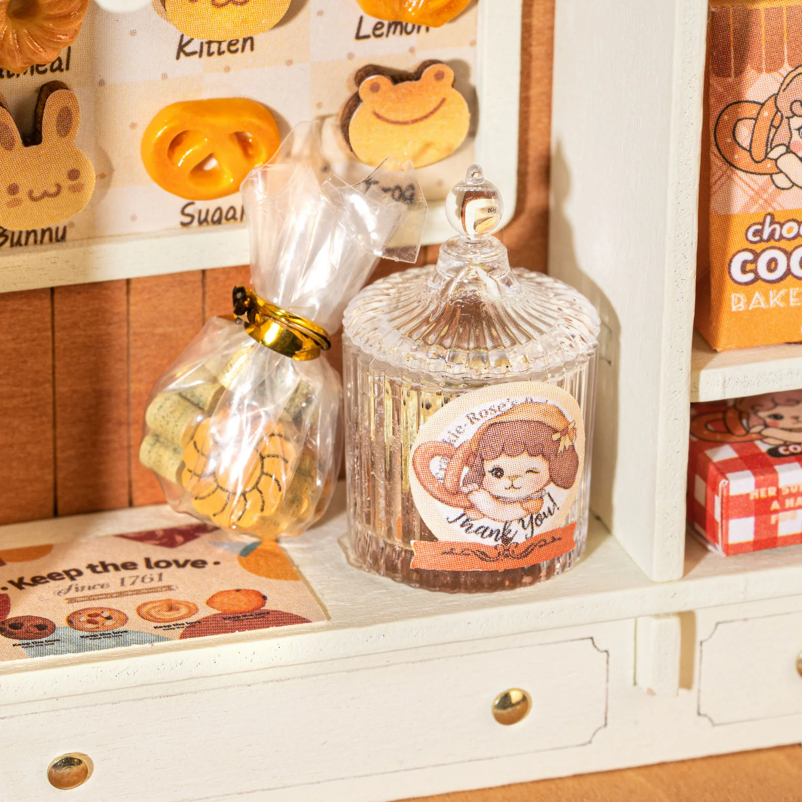 Robotime Cookii Bunny's Cookie Shop DG177 - Image 5