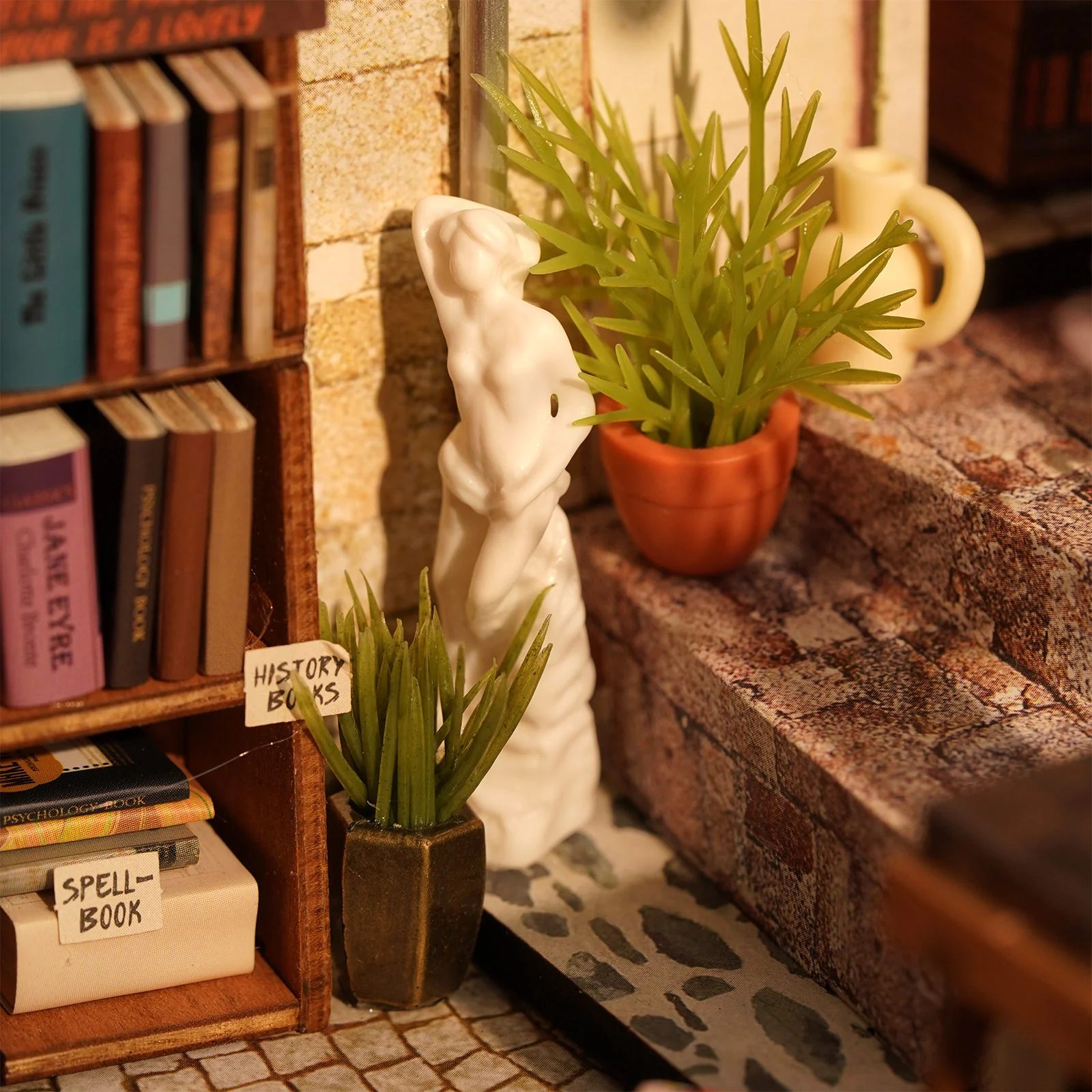Robotime Corner Bookstore DG164 - Image 7