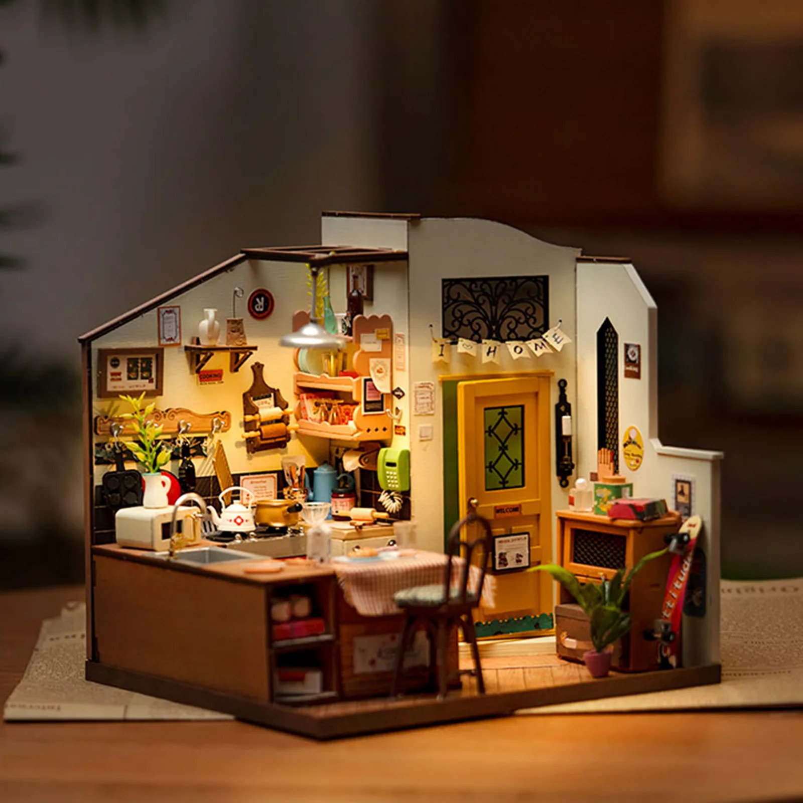 Robotime Cozy Kitchen DG159 - Image 7