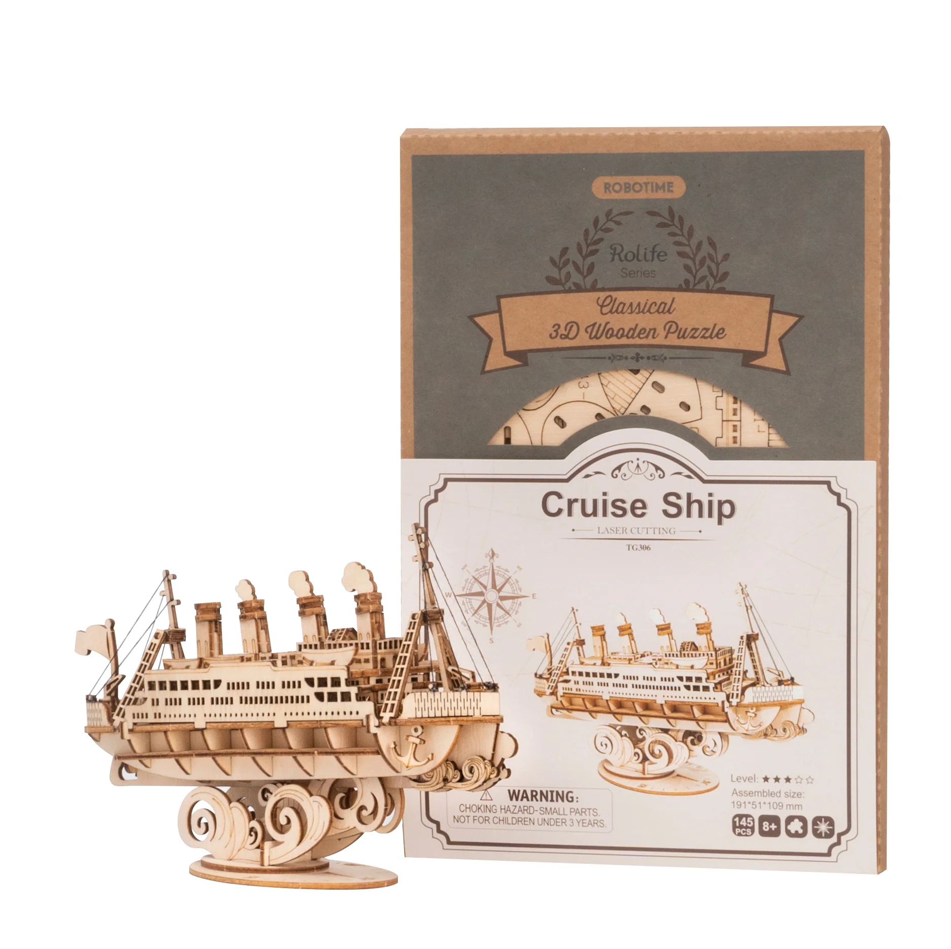 Robotime Cruise Ship TG306 - Image 3