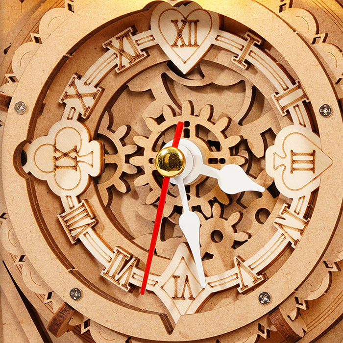 Robotime Cuckoo Clock (Naturel Hout) LC901 - Image 4