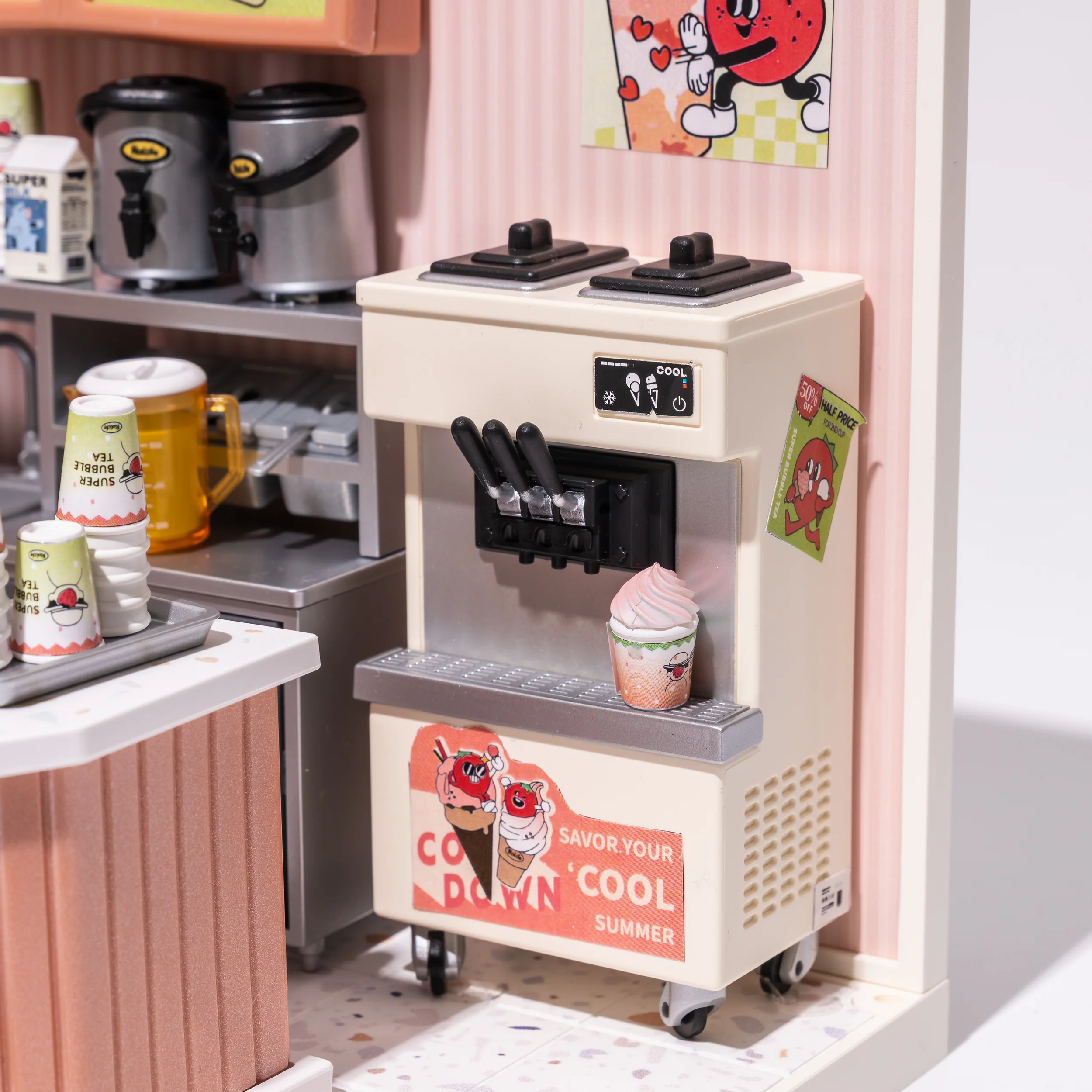 Robotime Double Joy Bubble Tea DW006 - Image 4