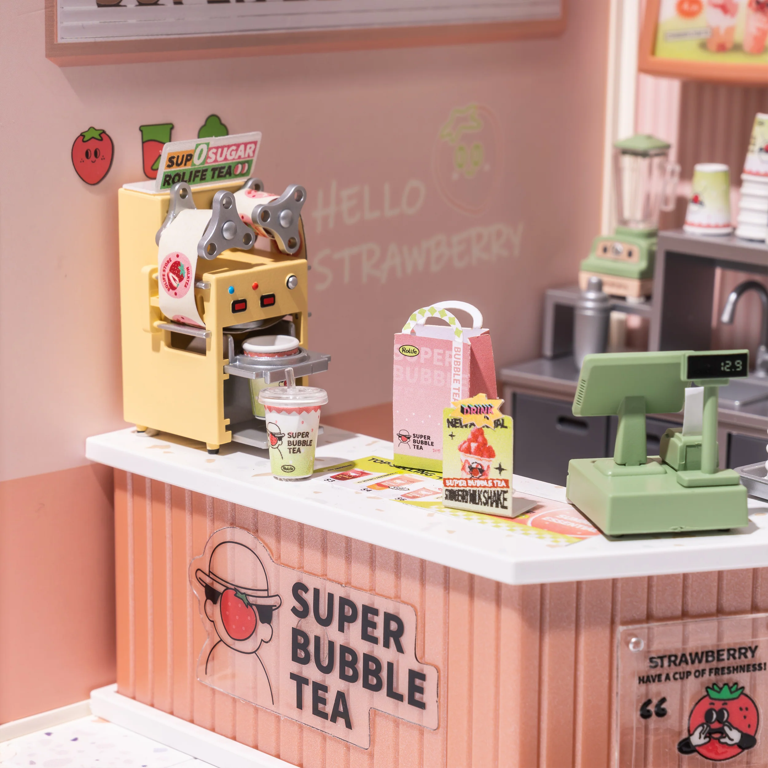 Robotime Double Joy Bubble Tea DW006 - Image 5