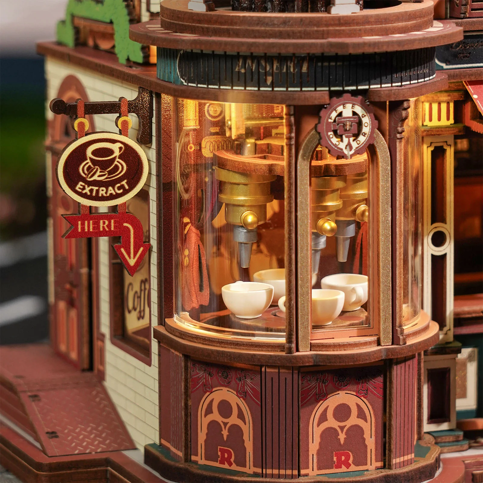 Robotime Dream Coffee Factory EAB02 - Image 7
