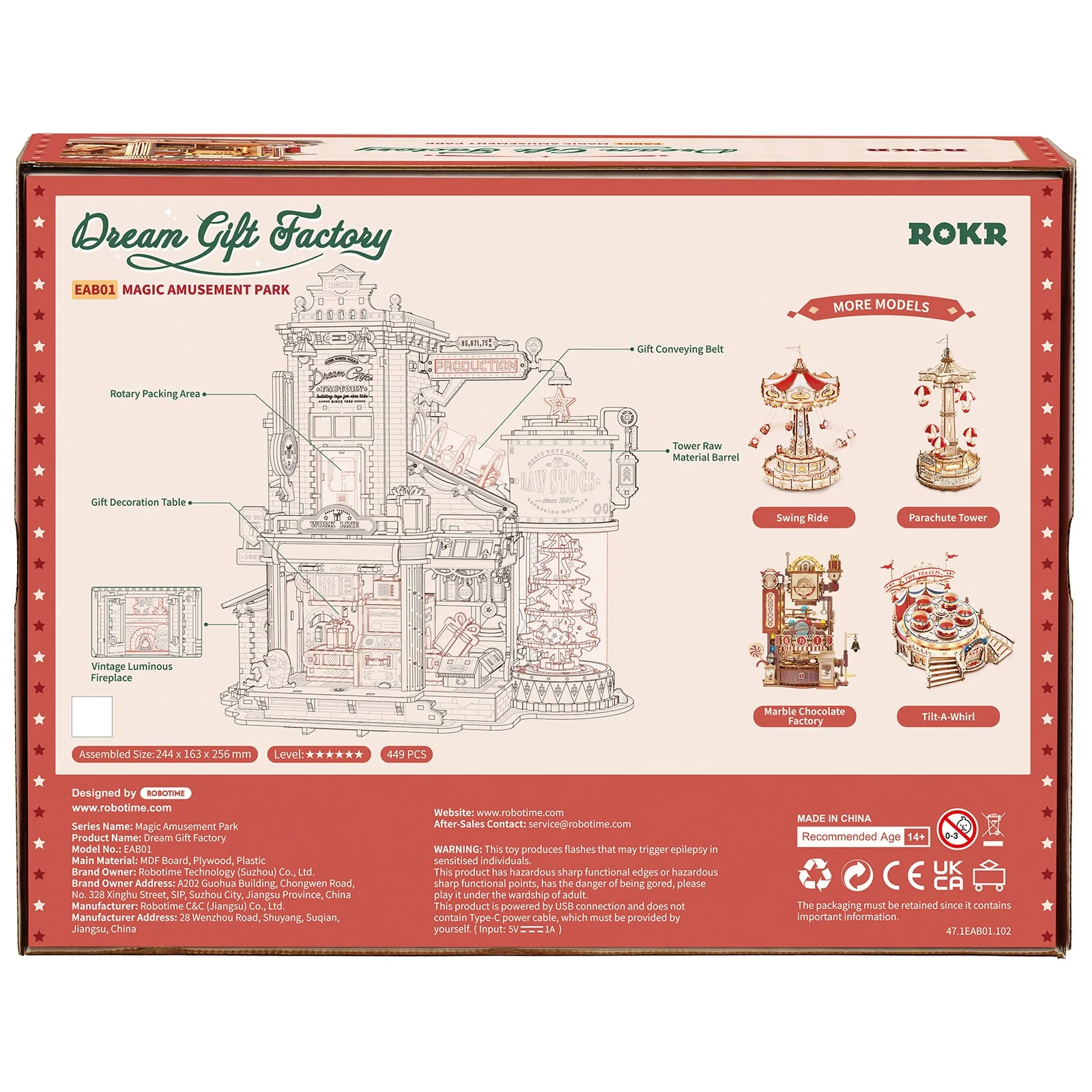 Robotime Dream Gift Factory EAB01 - Image 3