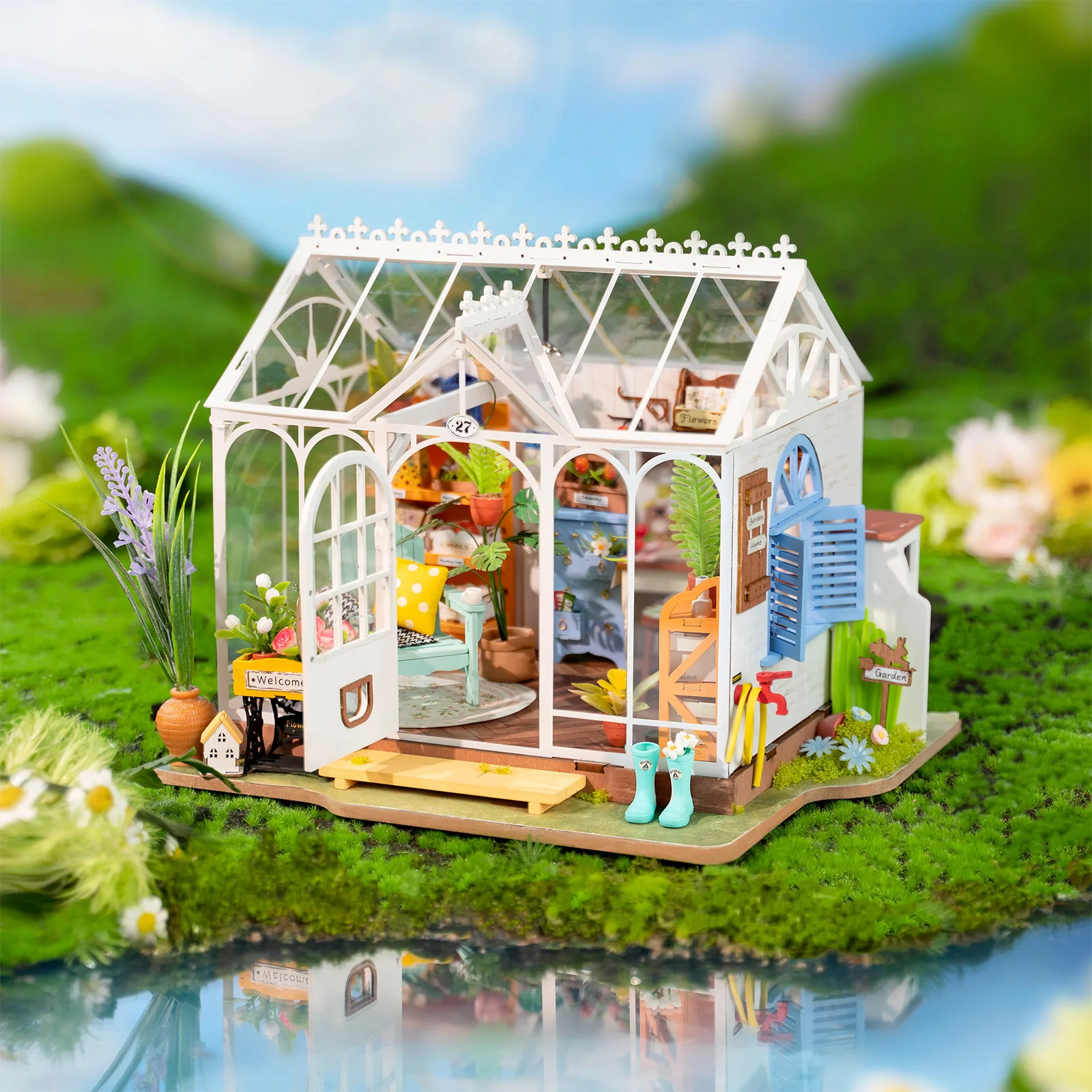 Robotime Dreamy Garden House DG163 - Image 8