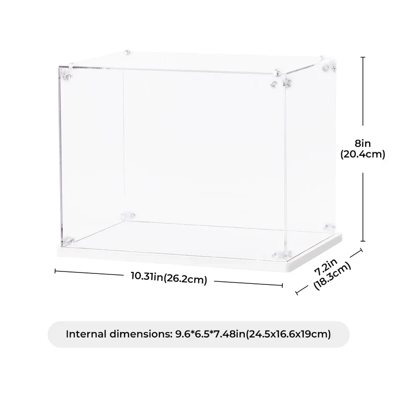 Robotime Dust Cover / Display Case (binnenmaten L:166mm*B:245mm*H:190mm) TGF01 - Image 3