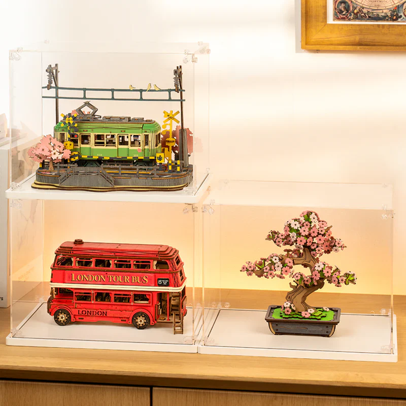 Robotime Dust Cover / Display Case (binnenmaten L:166mm*B:245mm*H:190mm) TGF01 - Image 5