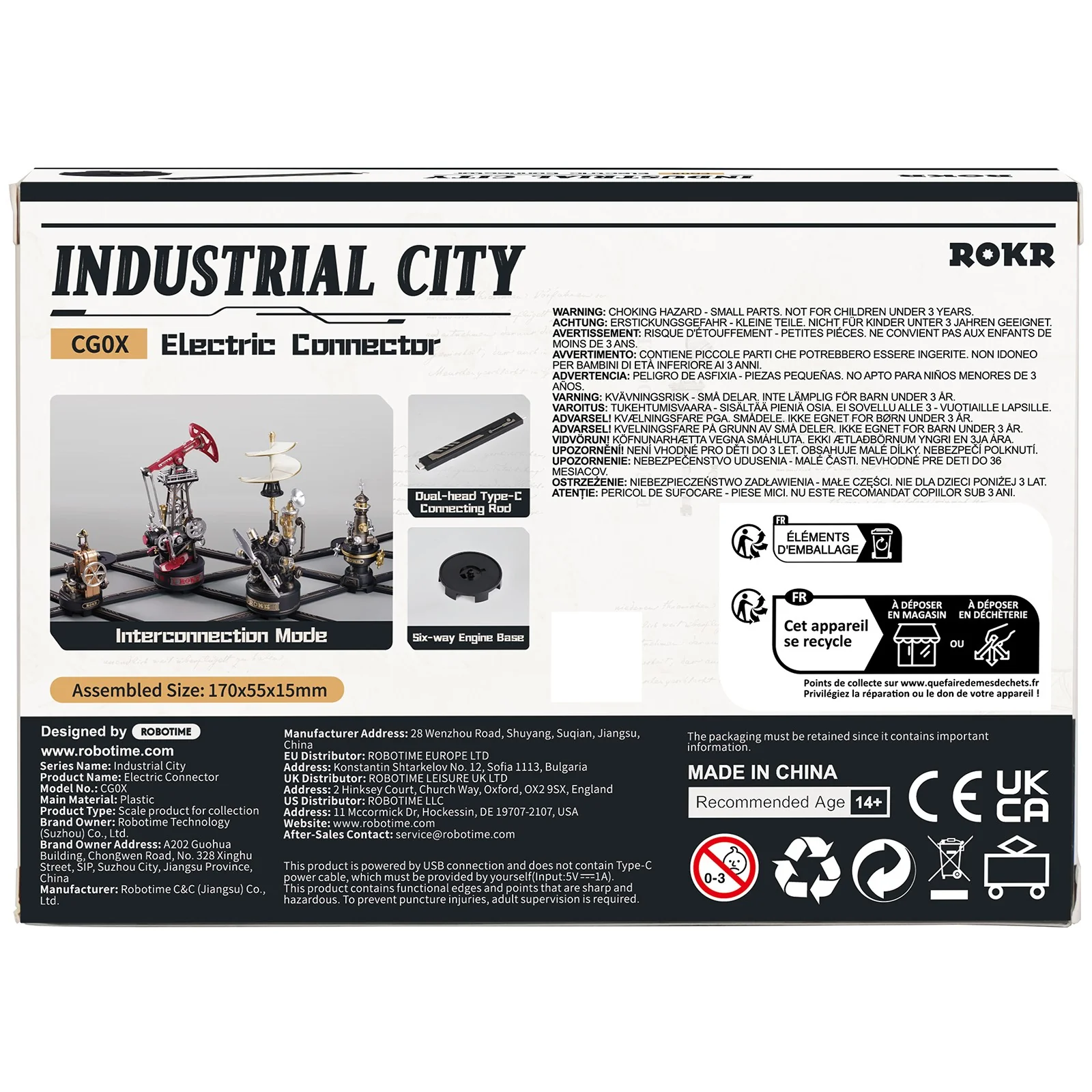Robotime Electric Connector CG0X - Image 3