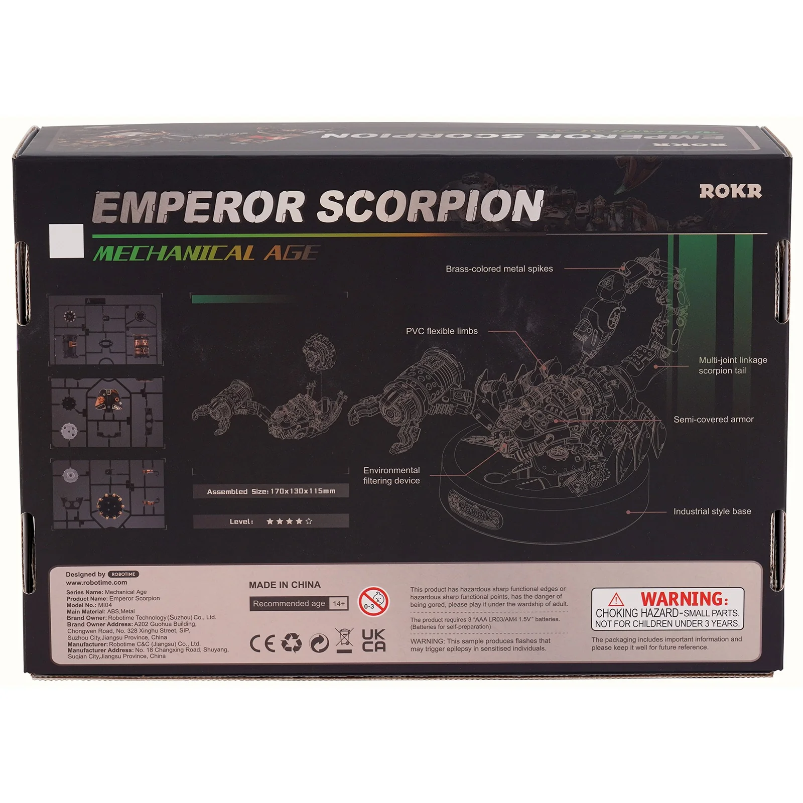Robotime Emperor Scorpion MI04 - Image 3