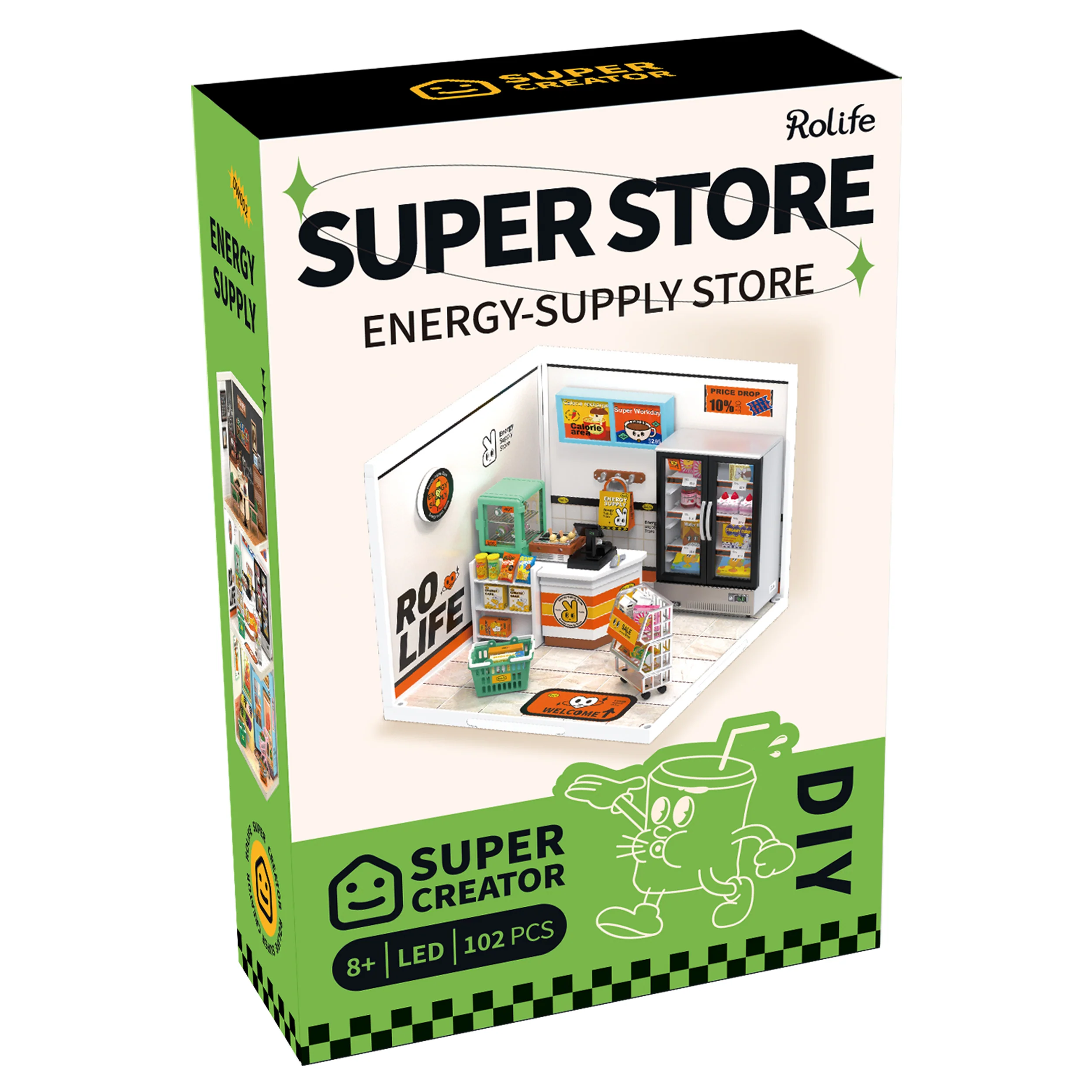 Robotime Energy Supply Store DW002 - Image 3