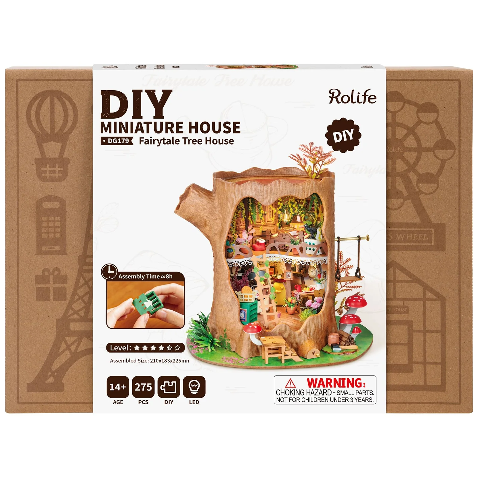 Robotime Fairytale Tree House DG179 - Image 2